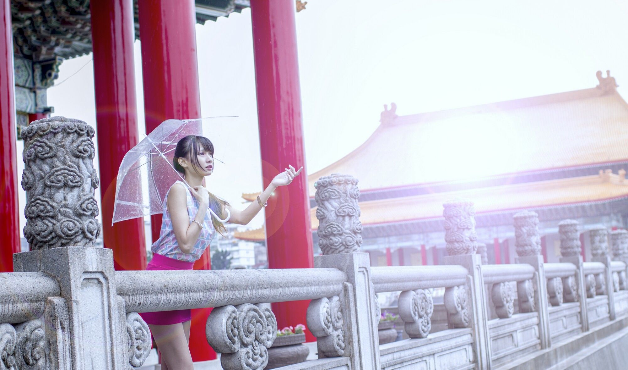 [台湾正妹] 蔡译心《中正紀念堂+富錦街時裝外拍》_第3张