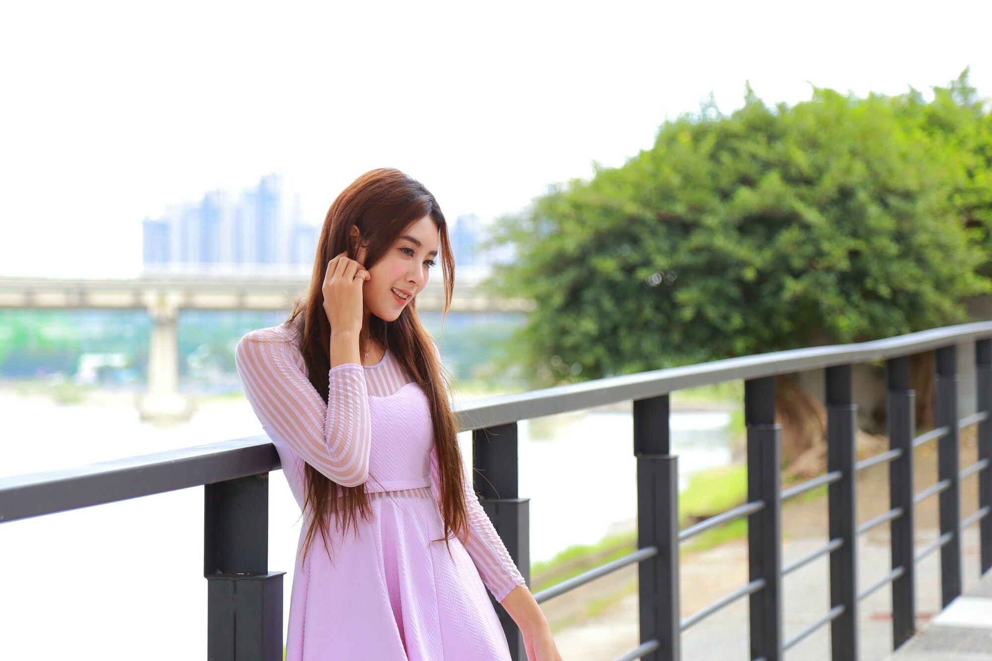 [台湾嫩模] Miso夏晴 - 清新街拍_第5张