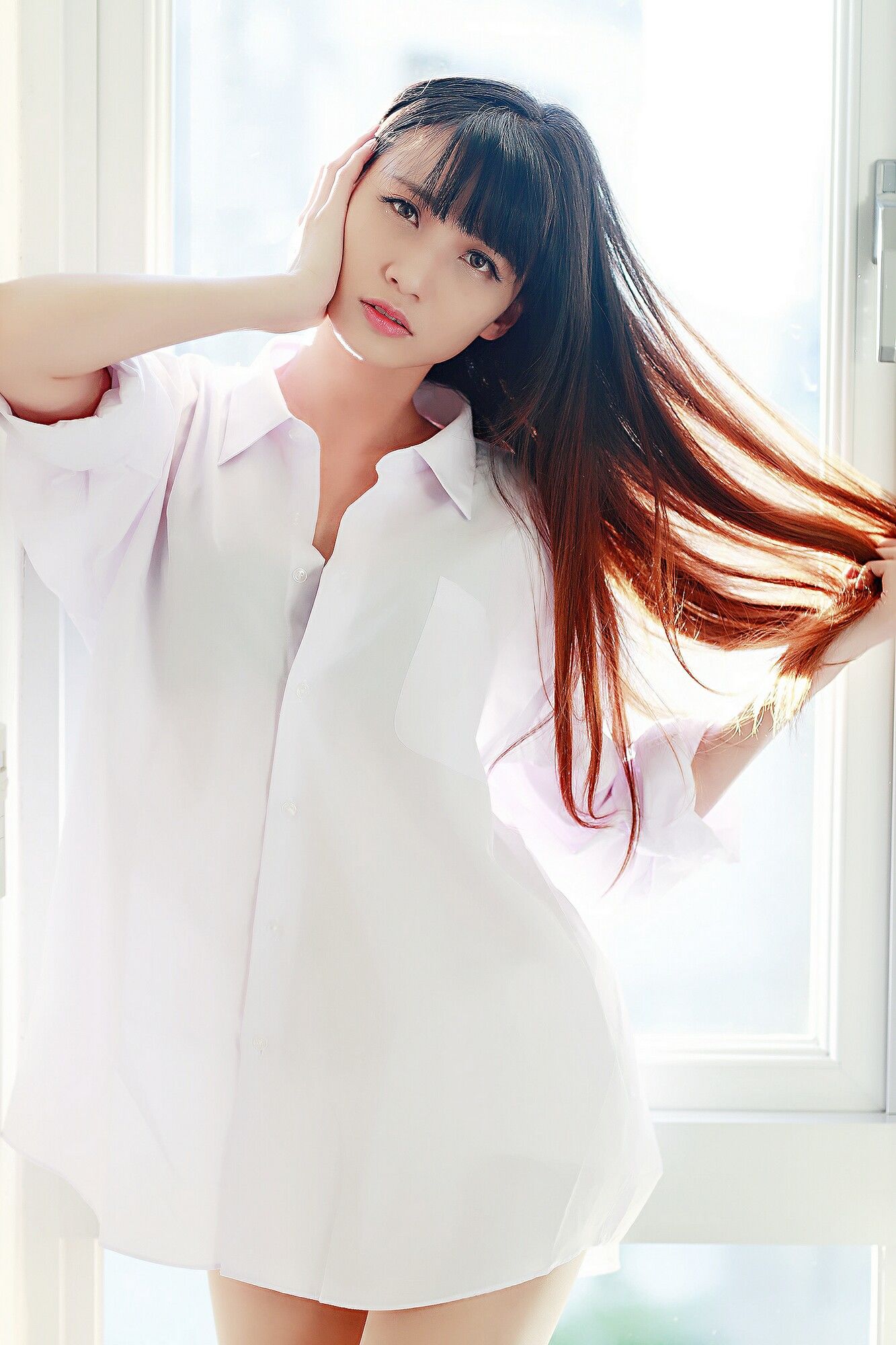 [台湾嫩模] 蔡译心 - 棚拍5套服装合集_第4张