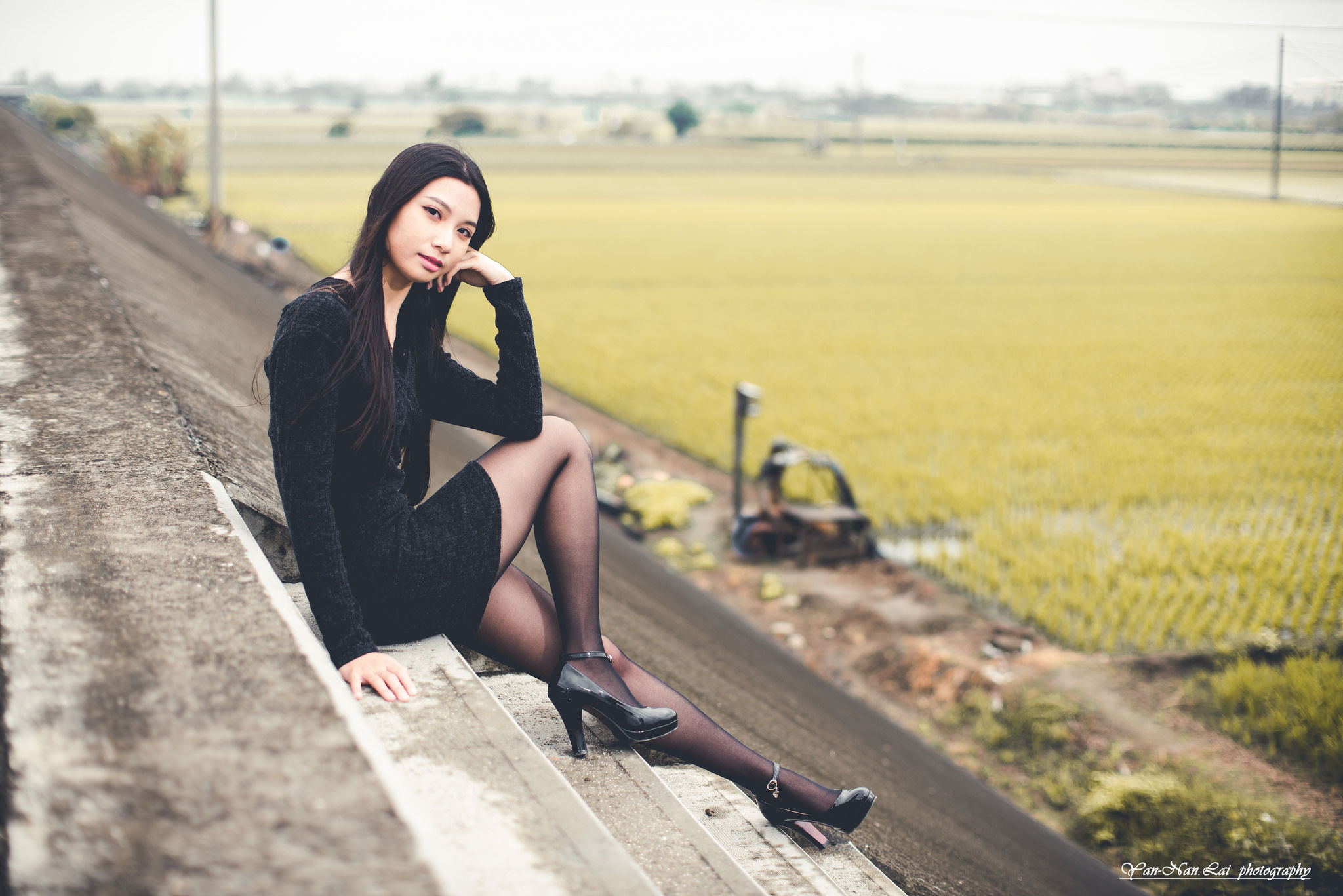 [台湾嫩模] Jenny《黑丝外拍》_第5张