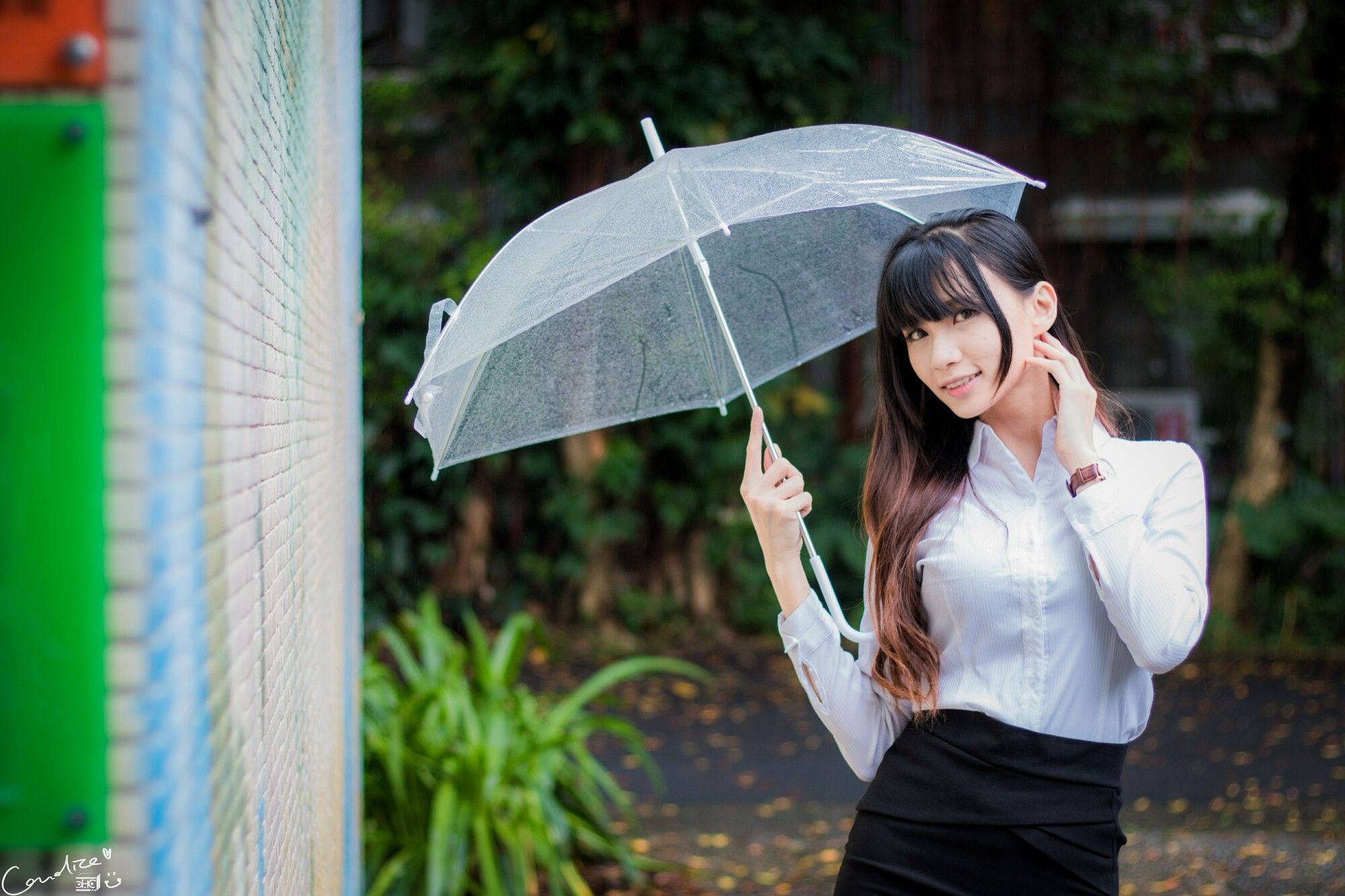 [台湾正妹] 蔡译心 - OL街拍_第4张