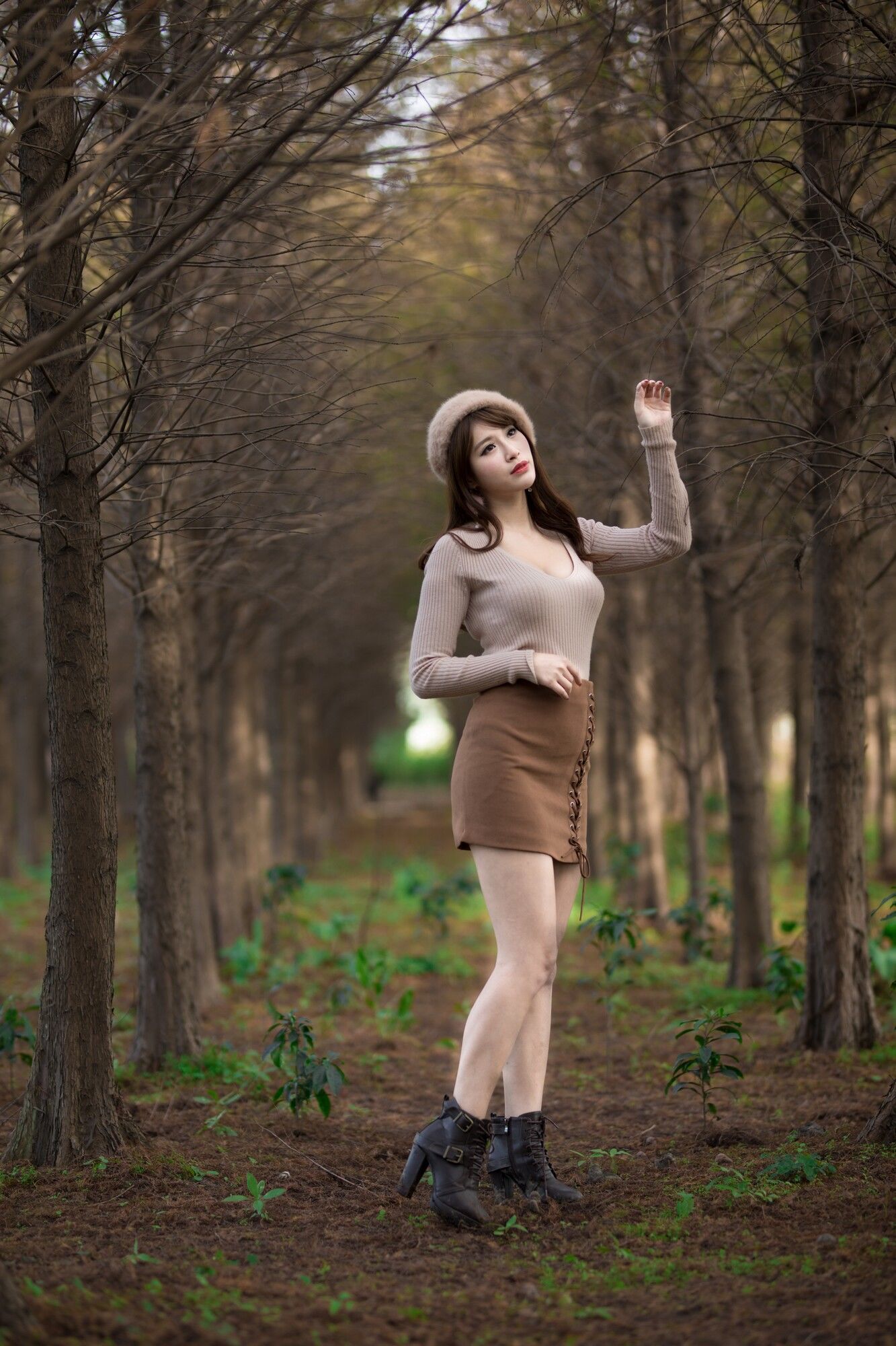 [台湾嫩模] 邬育錡《蘆竹落羽松》_第4张