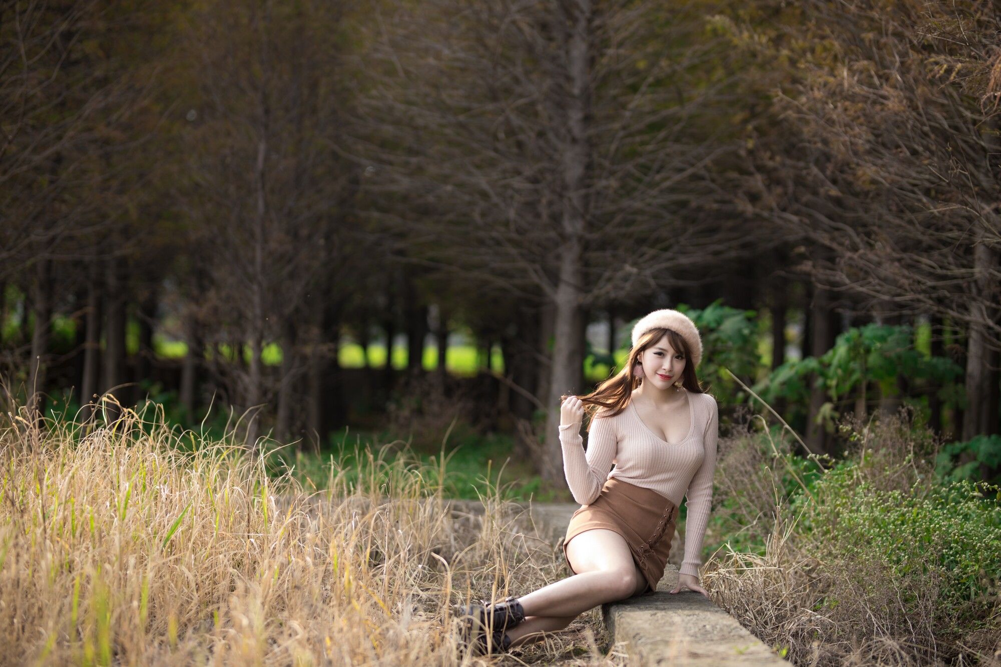 [台湾嫩模] 邬育錡《蘆竹落羽松》_第5张