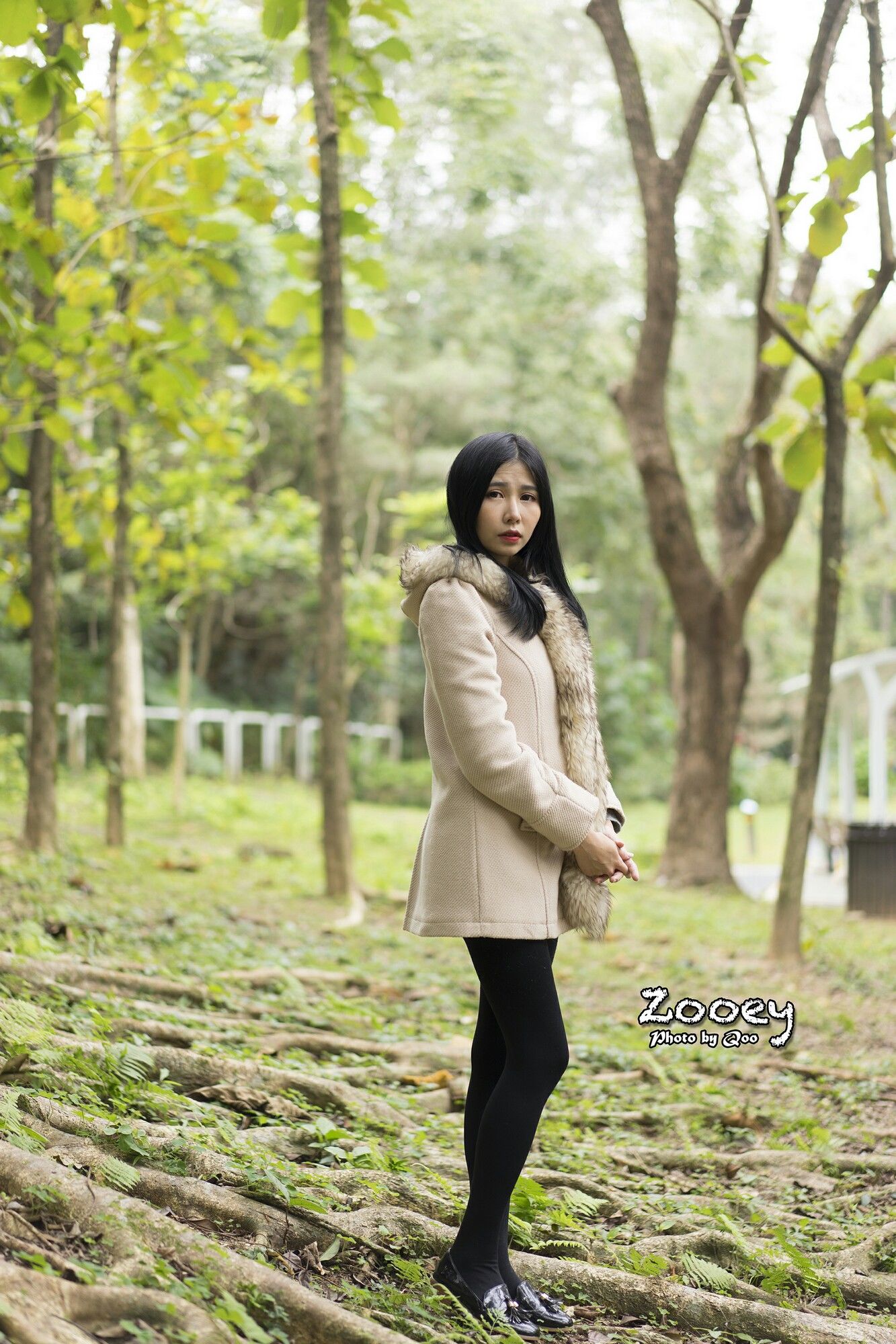 [台湾嫩模] Zooey《外拍小清新3套服装》_第5张