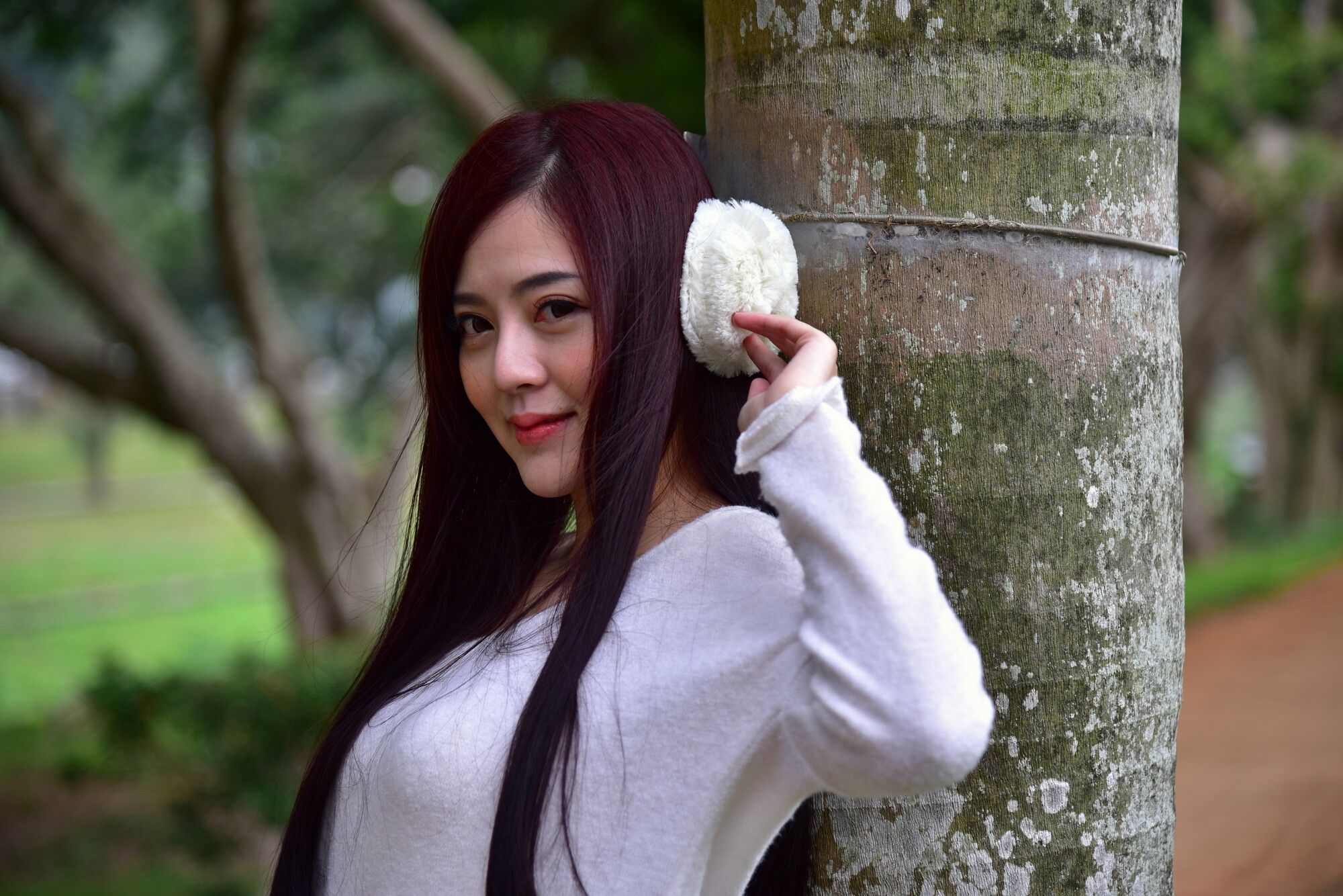 [台湾嫩模] 姜雨姗《雙溪公園》_第2张