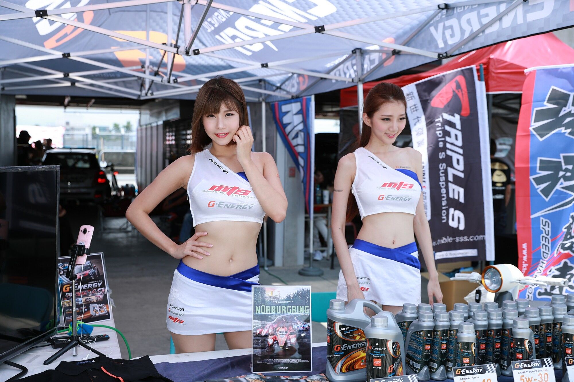 [台湾嫩模展会系列] TSF-R2台灣大賽車第二站 图片合集_第4张