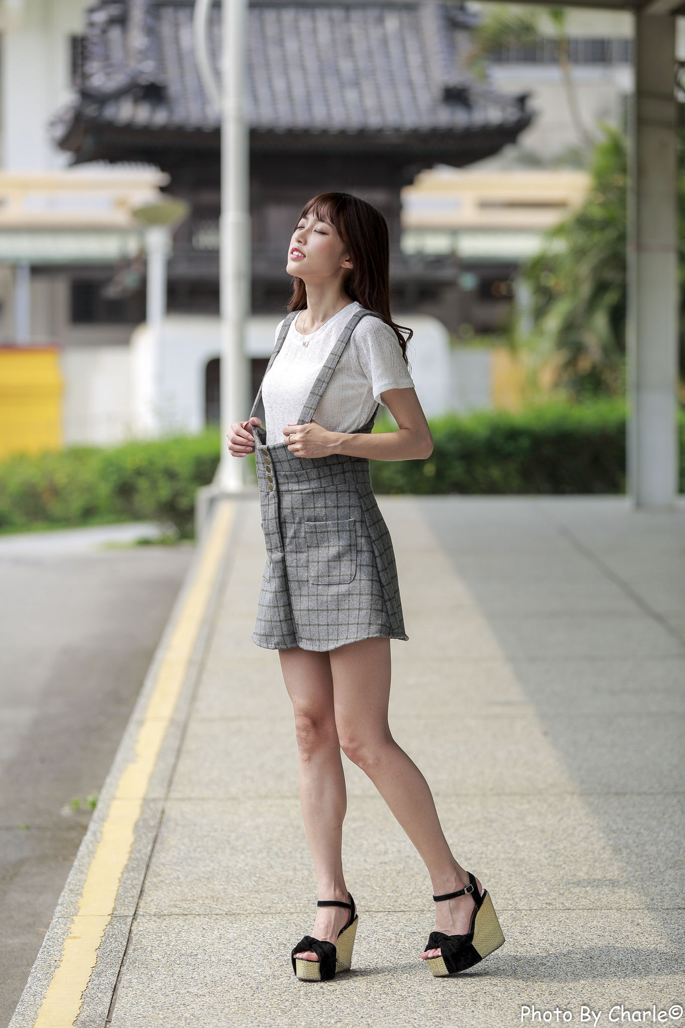 [台湾嫩模] 彭丽嘉(Lady憶憶)《圓山花博外拍》_第1张