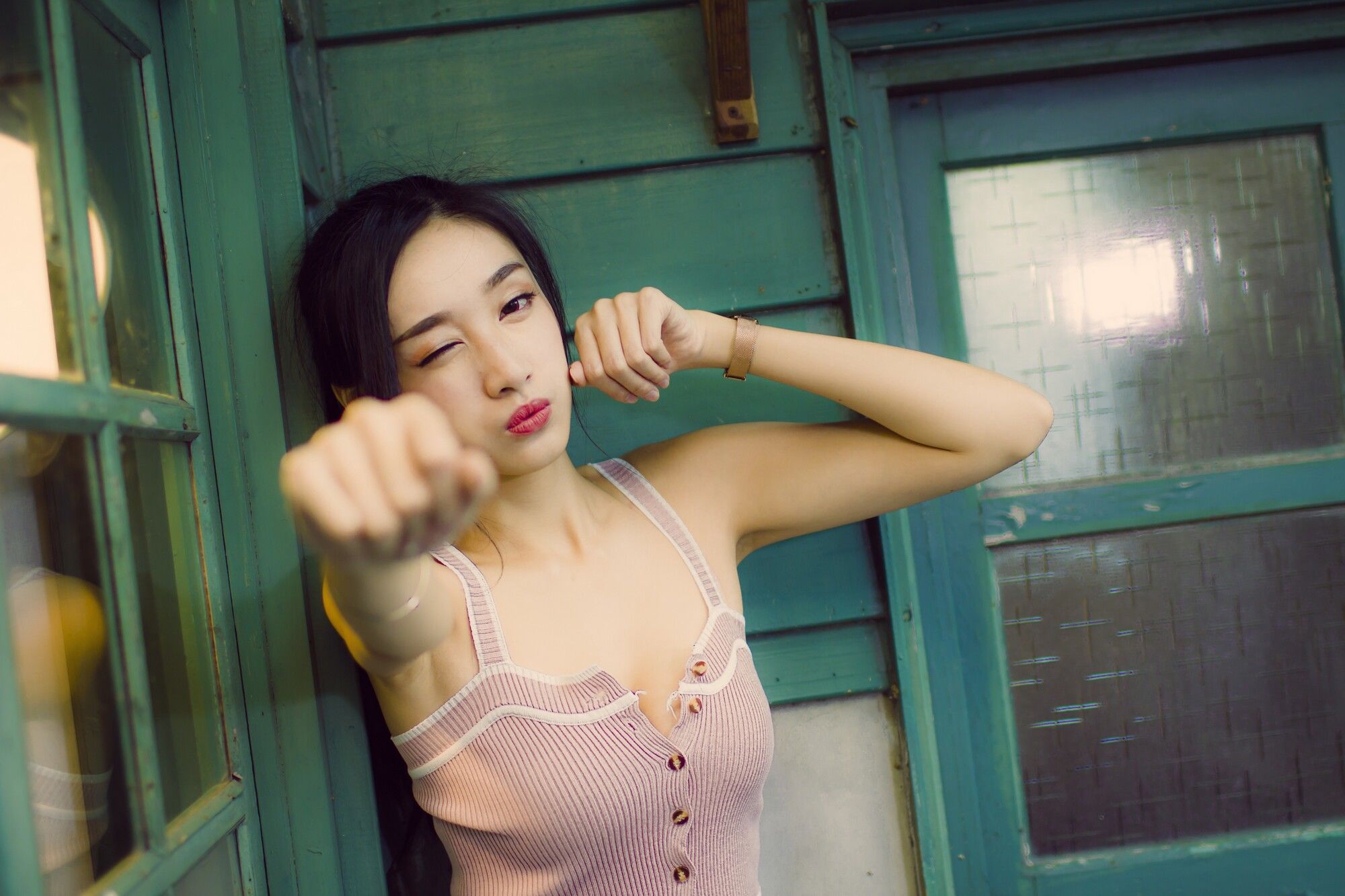 [台湾女神] 段璟乐《松菸時裝外拍》_第1张