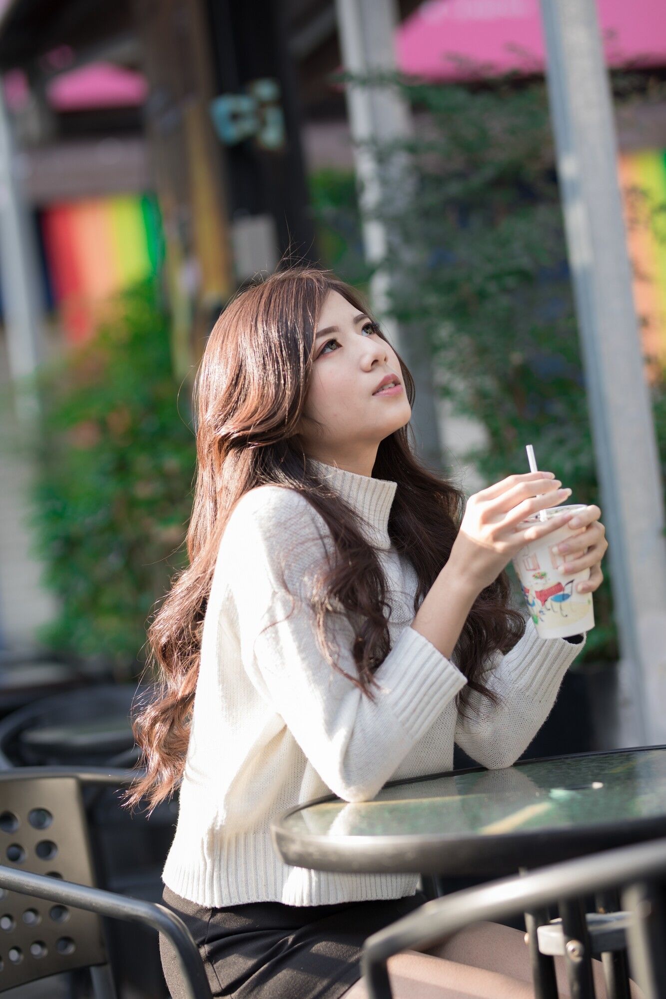 [台湾女神] 方唯真《西門町街拍（三套服装）》_第5张