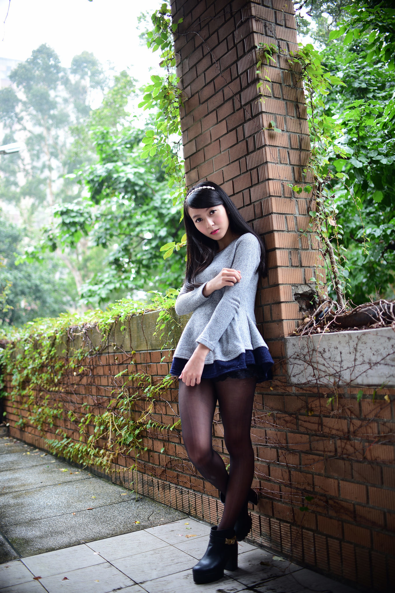 [台湾正妹] 攸攸《台灣大學外拍》_第4张