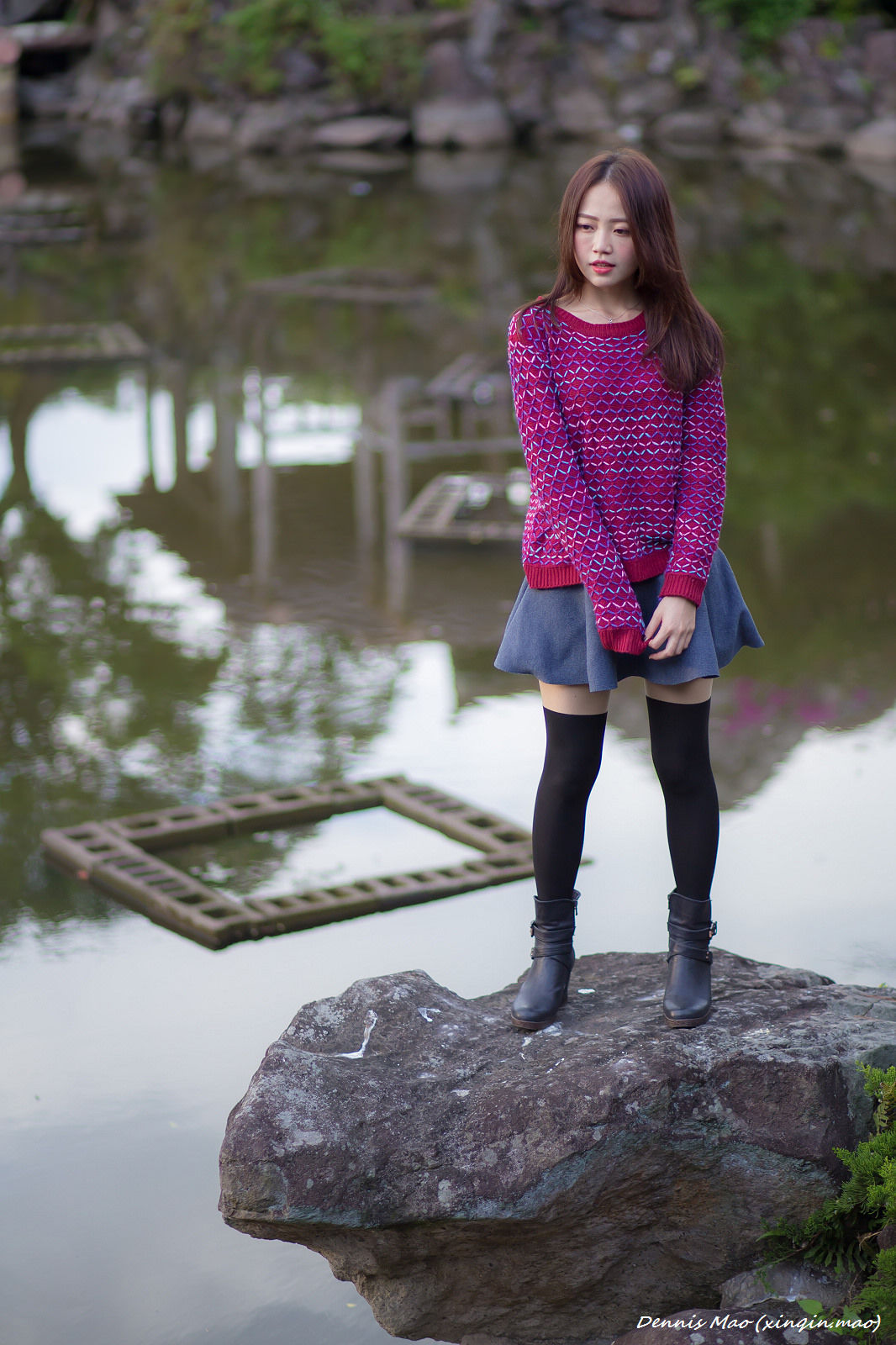 [台湾正妹] 思綺《雙溪公園(三套服装）》_第2张