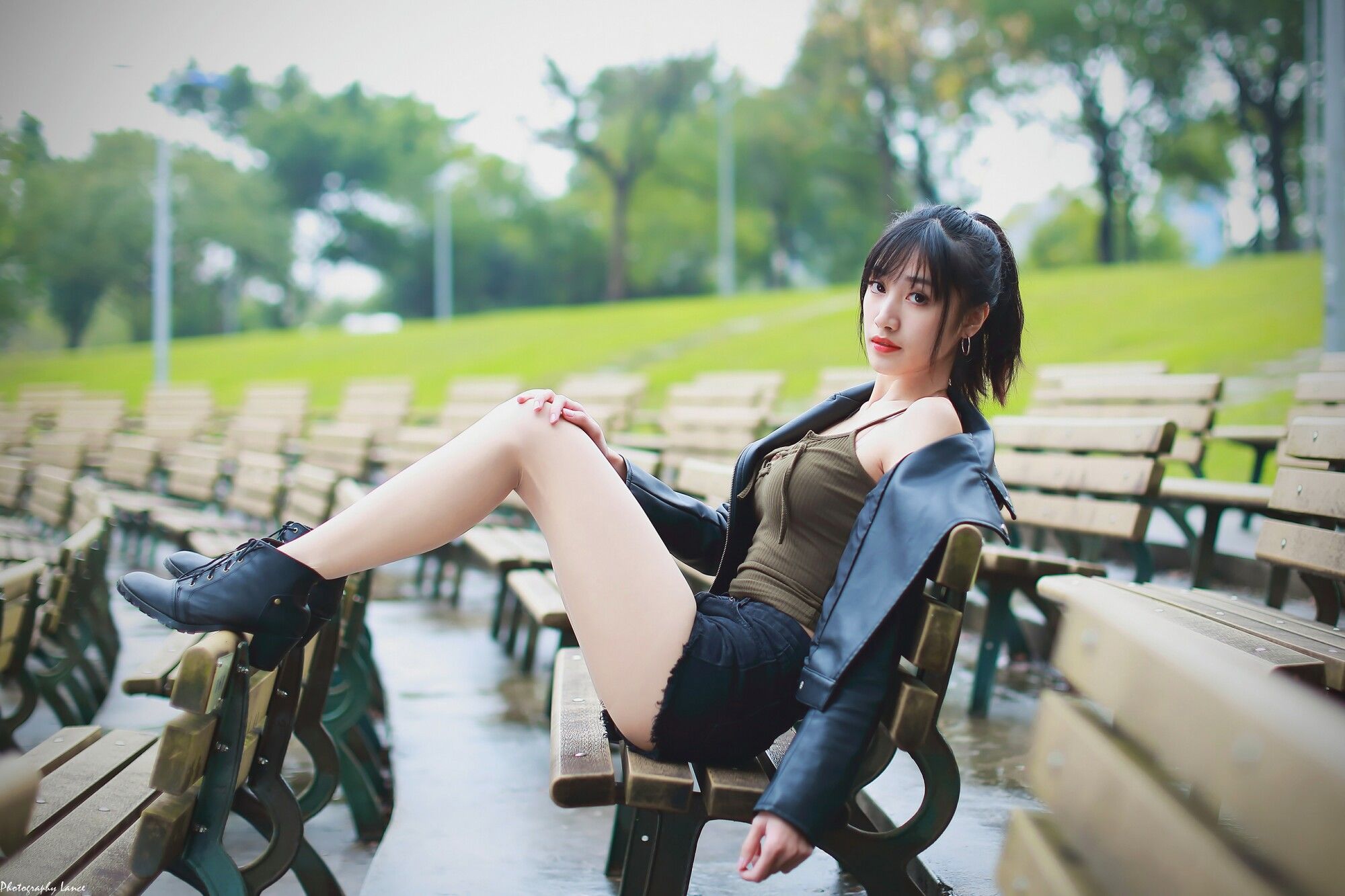 [台湾正妹] 璟樂/段璟乐《大安森林公園》_第4张