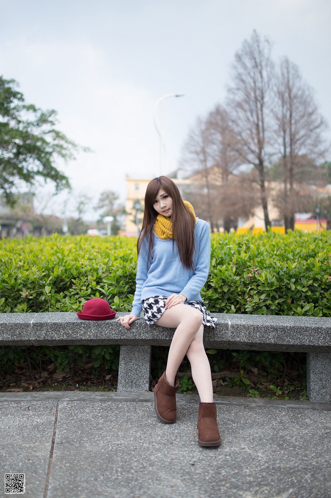 [台湾正妹] 张雅筑《台湾花博园区》_第2张