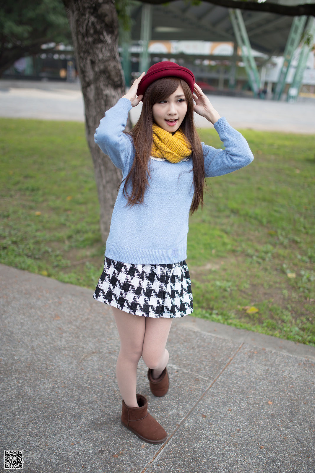 [台湾正妹] 张雅筑《台湾花博园区》_第4张