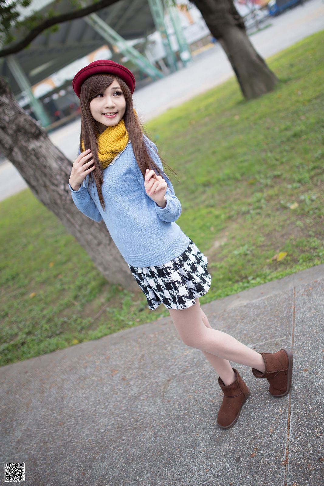 [台湾正妹] 张雅筑《台湾花博园区》_第5张