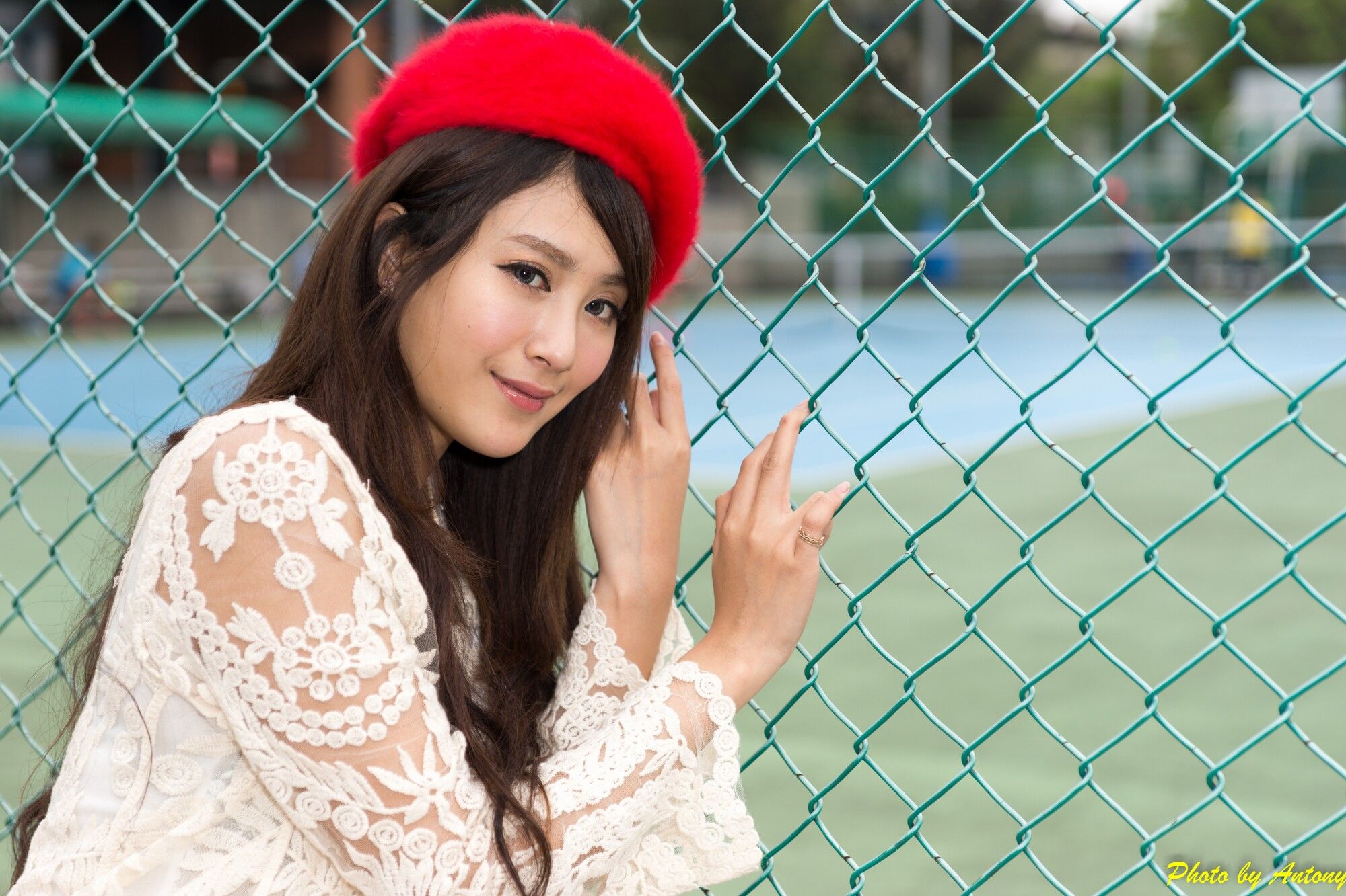 [台湾女神] Miso夏晴《台大外拍》_第3张