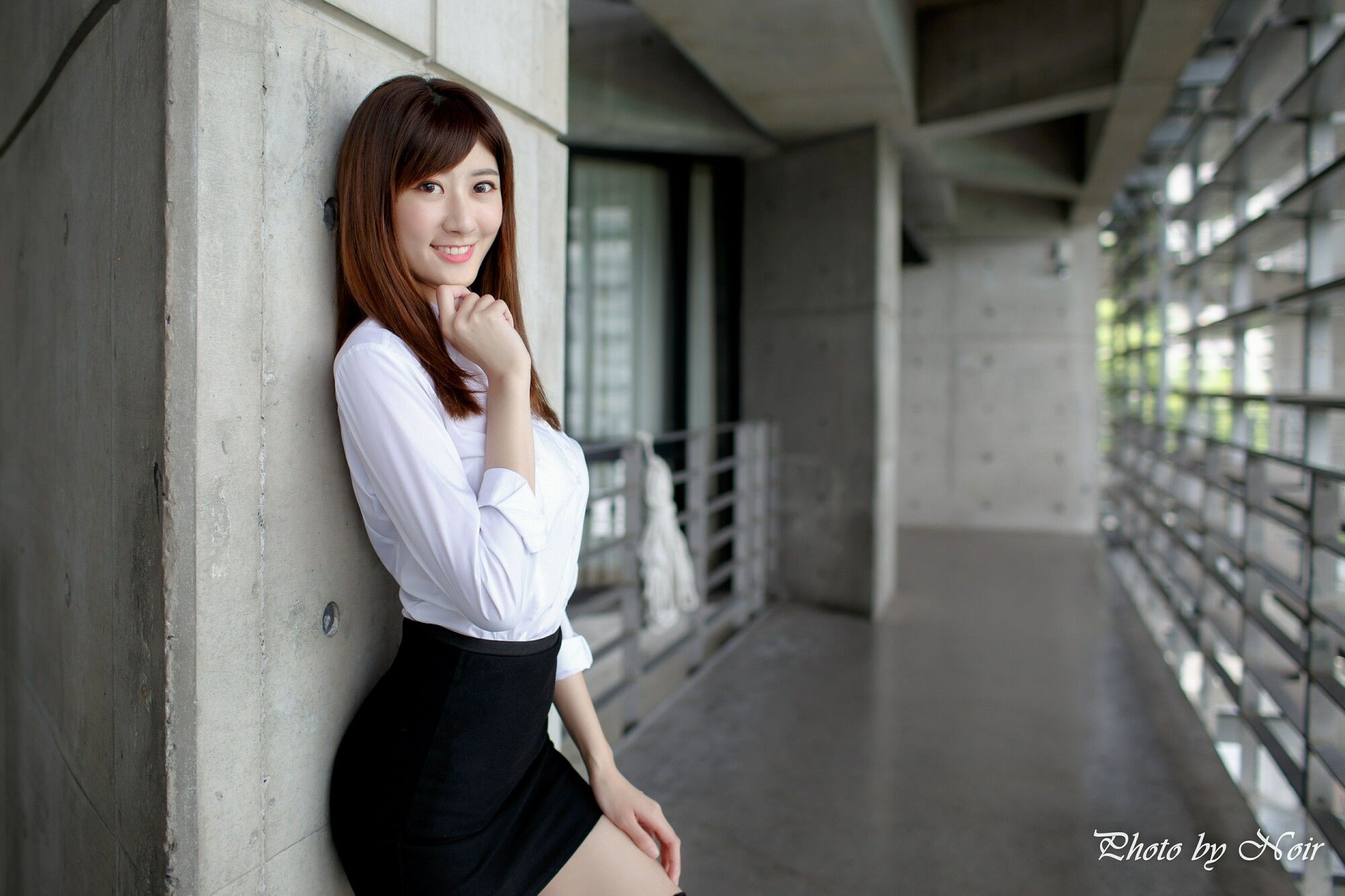 [台湾女神] 蔡译心@林茉晶《OL街拍合辑》_第5张