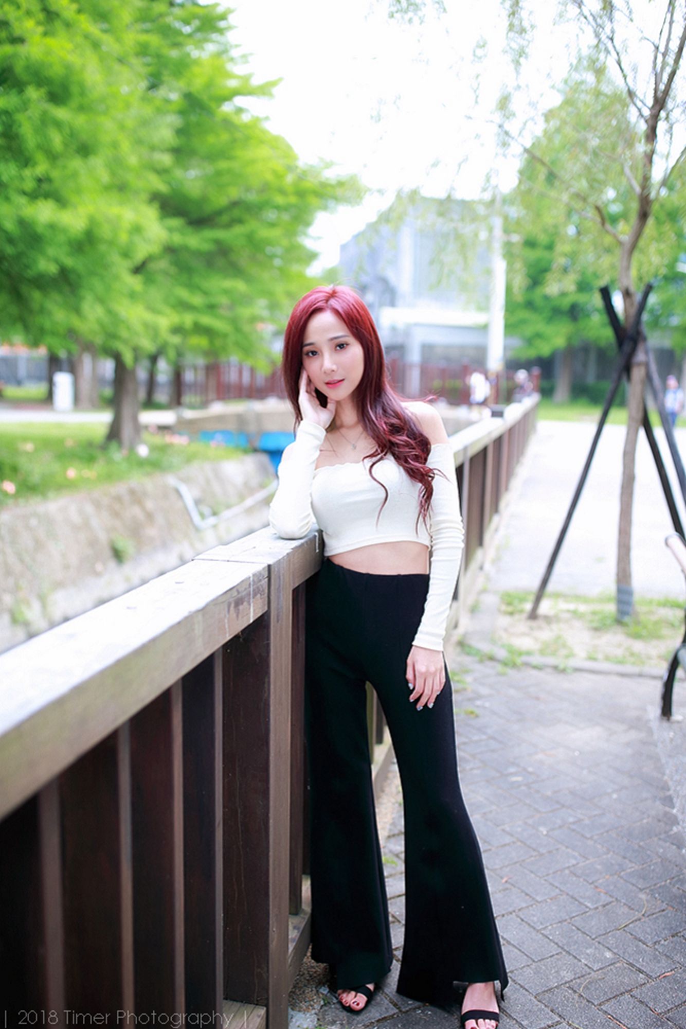 [台湾正妹]  雨玄 士林官邸外拍_第1张