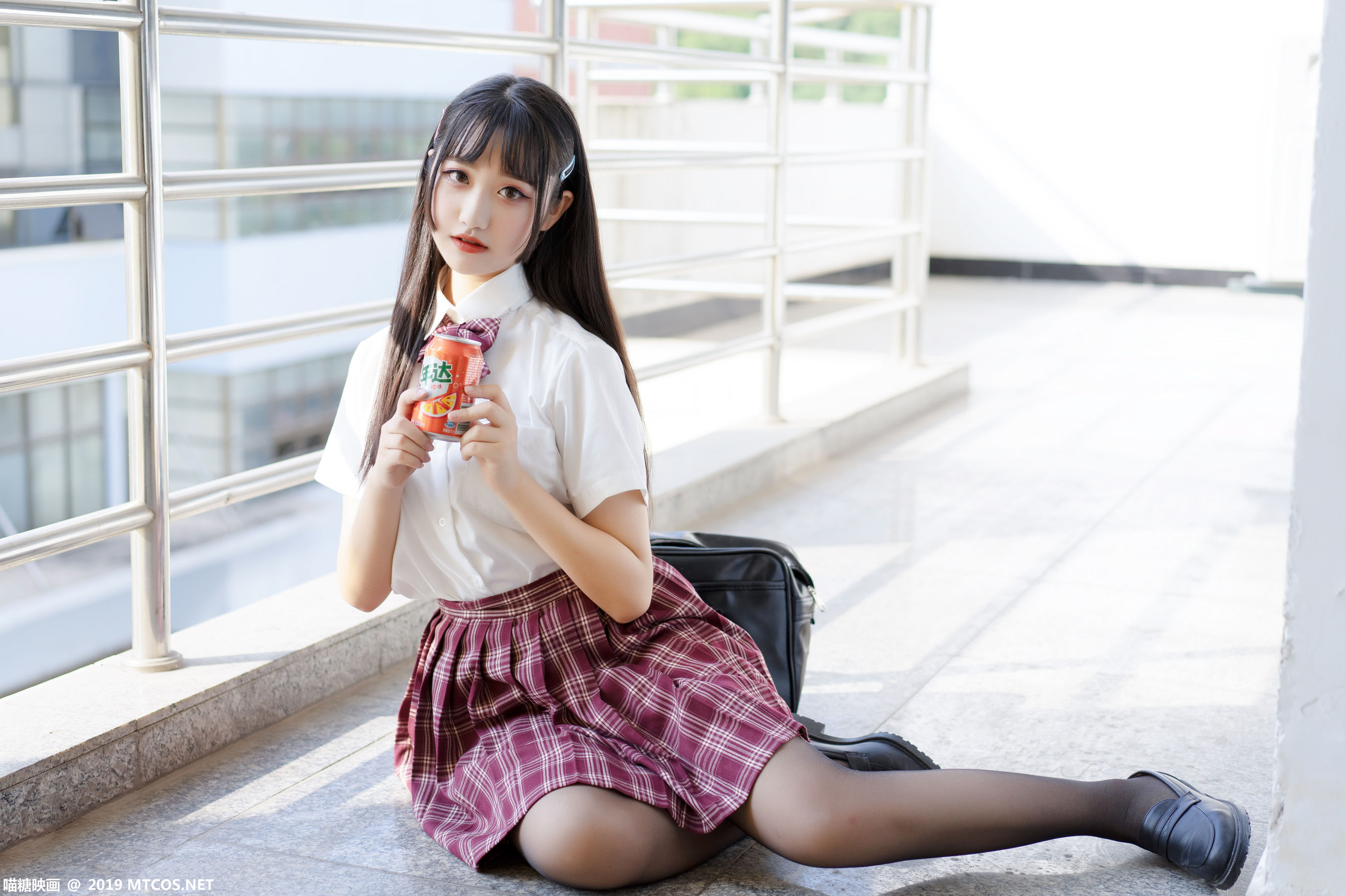 [喵糖映画] VOL.023 呆玄 长发JK萌妹_第3张