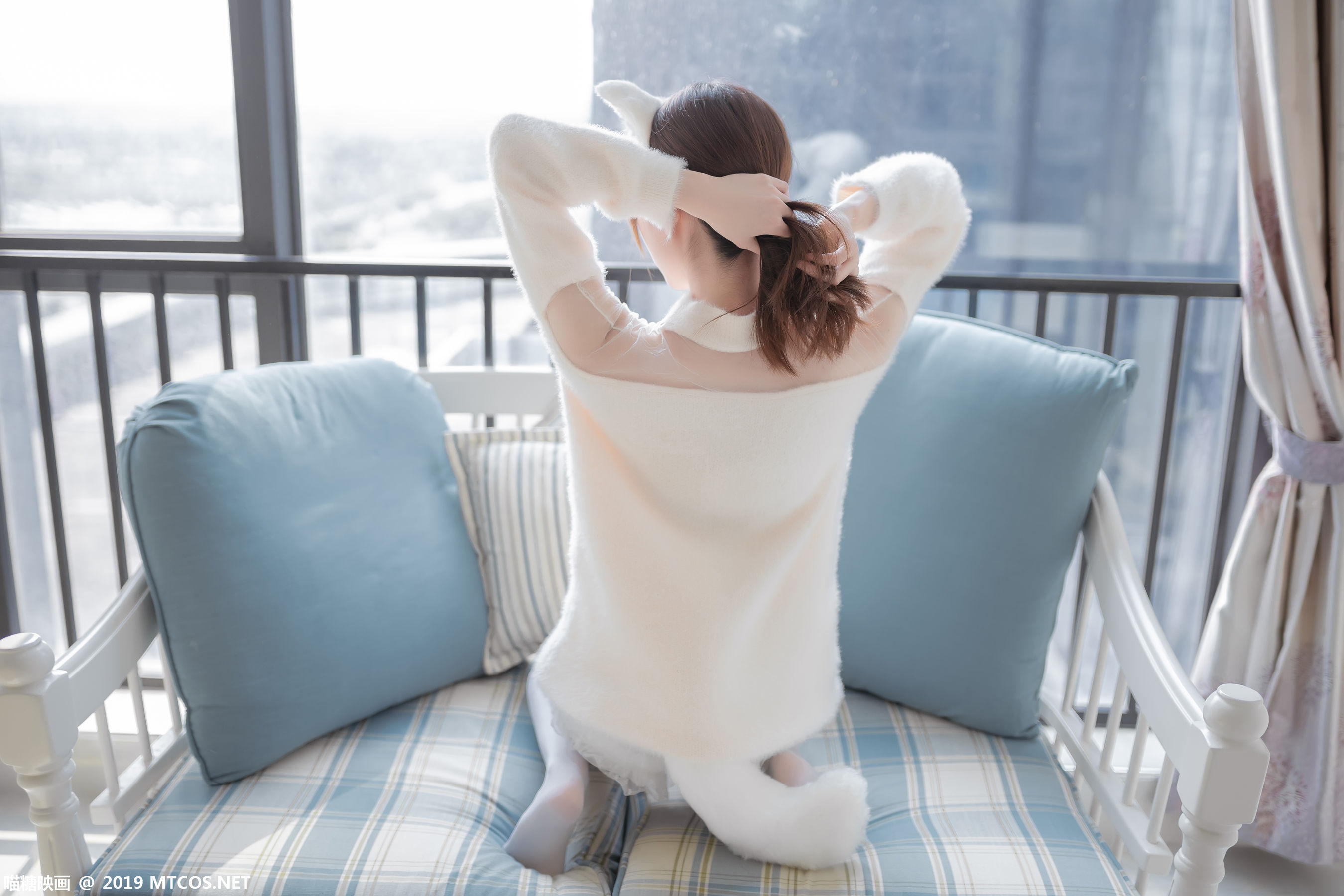 [喵糖映画] VOL.027 绮太郎 白丝猫耳_第5张