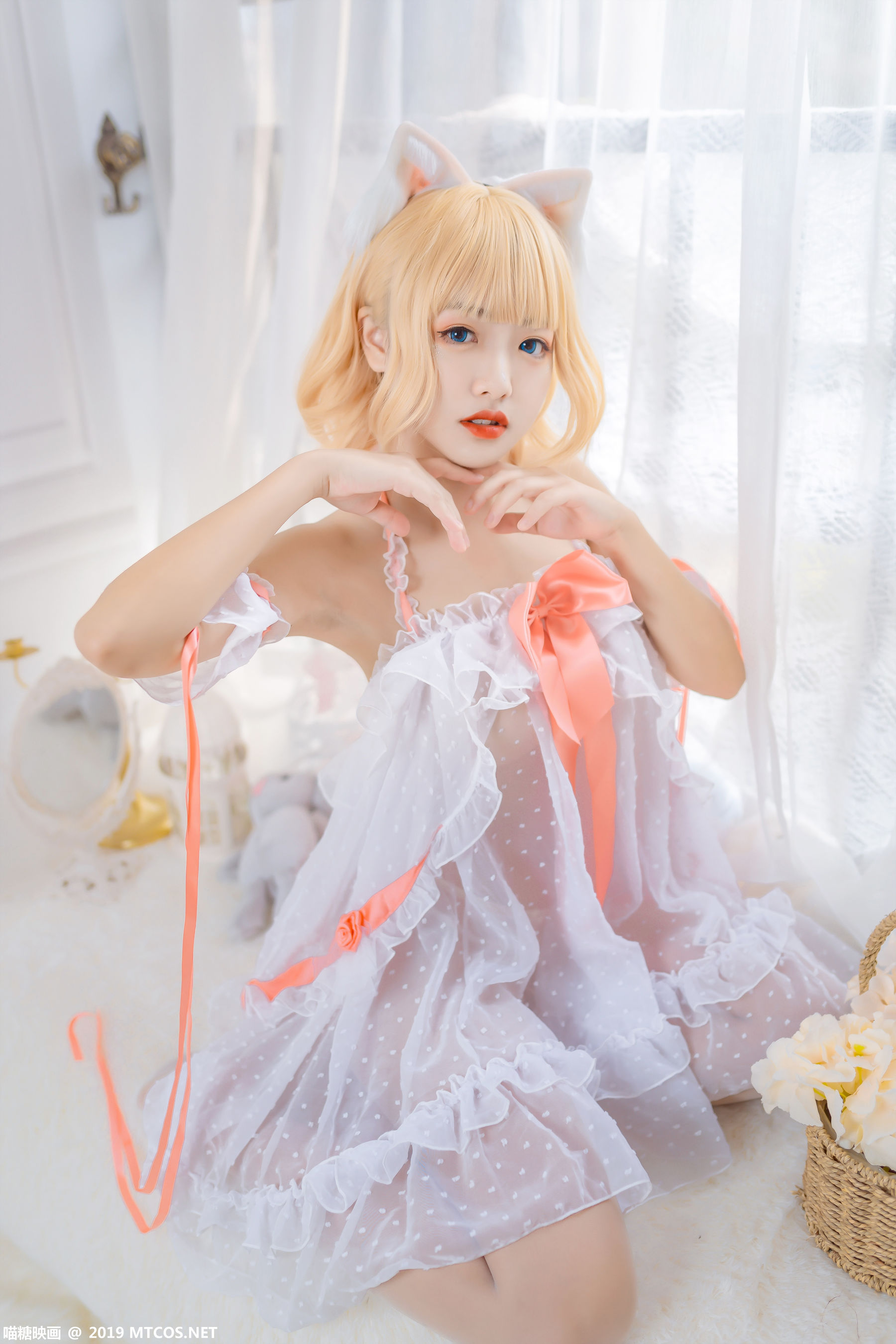 [喵糖映画] VOL.028  lovely呆玄 透明薄纱_第1张