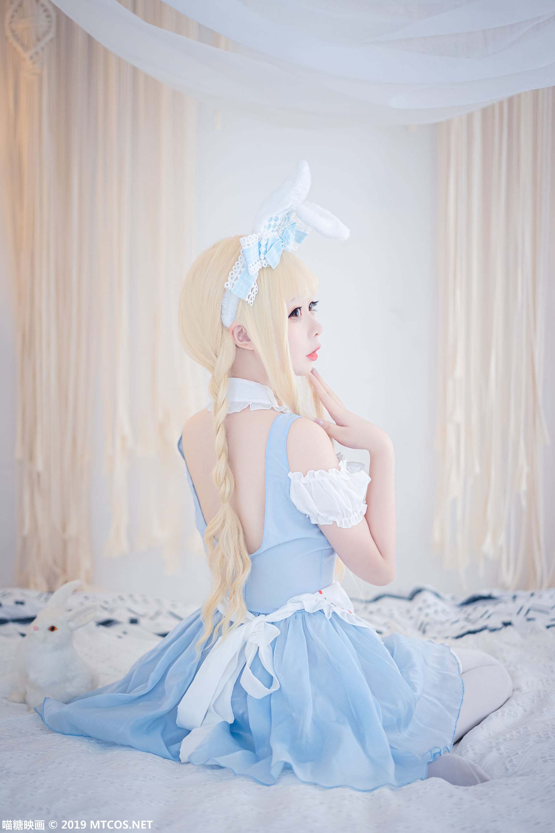 [喵糖映画] VOL.053 嶋葵  蓝色兔子_第4张