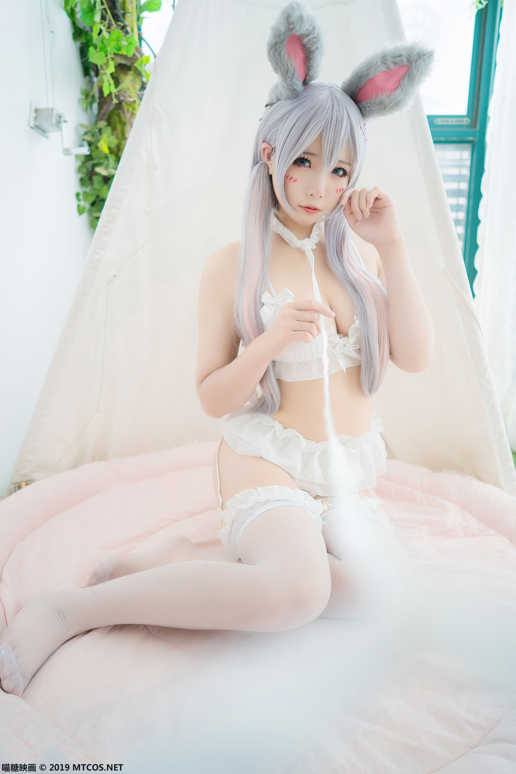 [喵糖映画] VOL.055 墨玉-M 兔子美少女_第3张