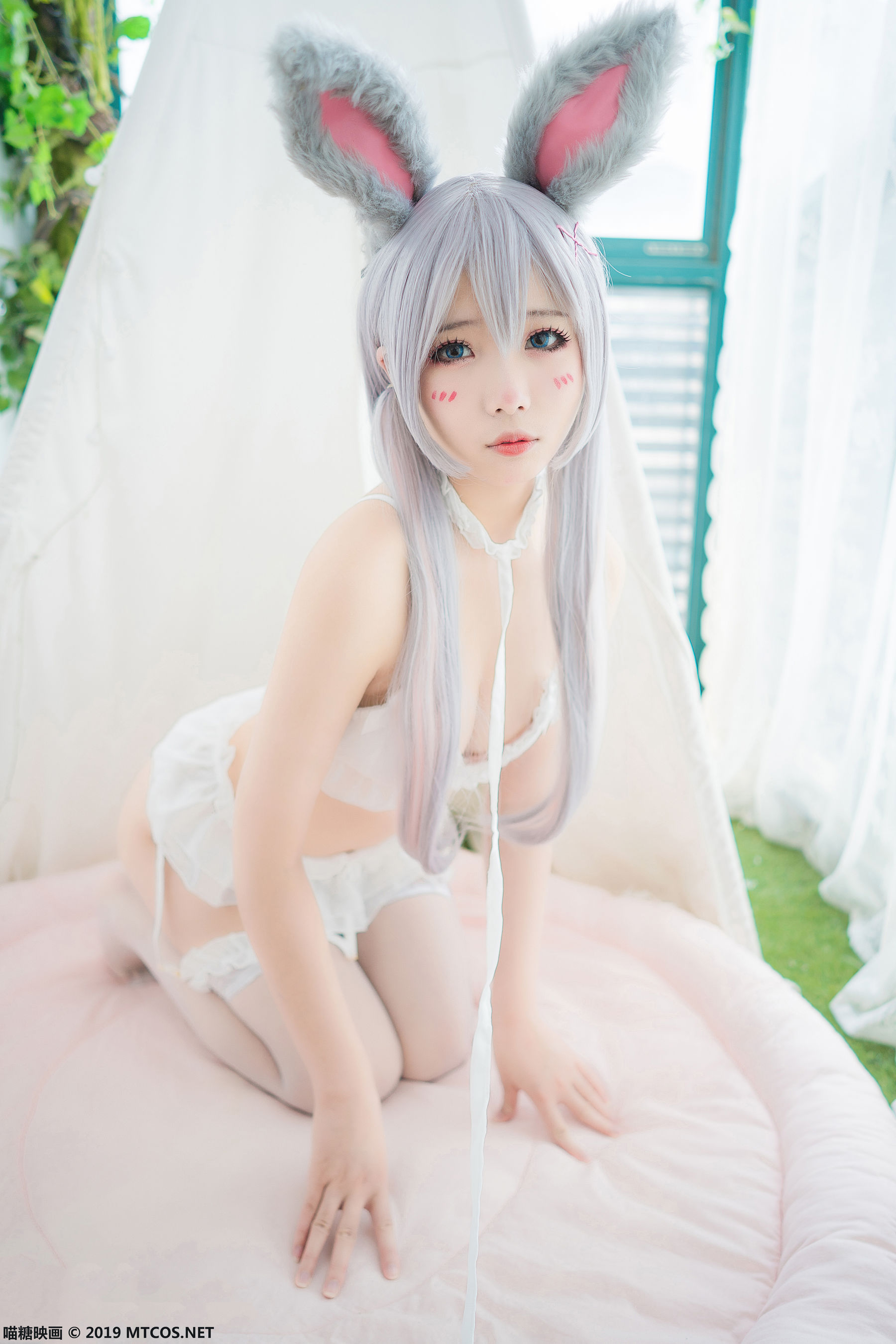 [喵糖映画] VOL.055 墨玉-M 兔子美少女_第4张