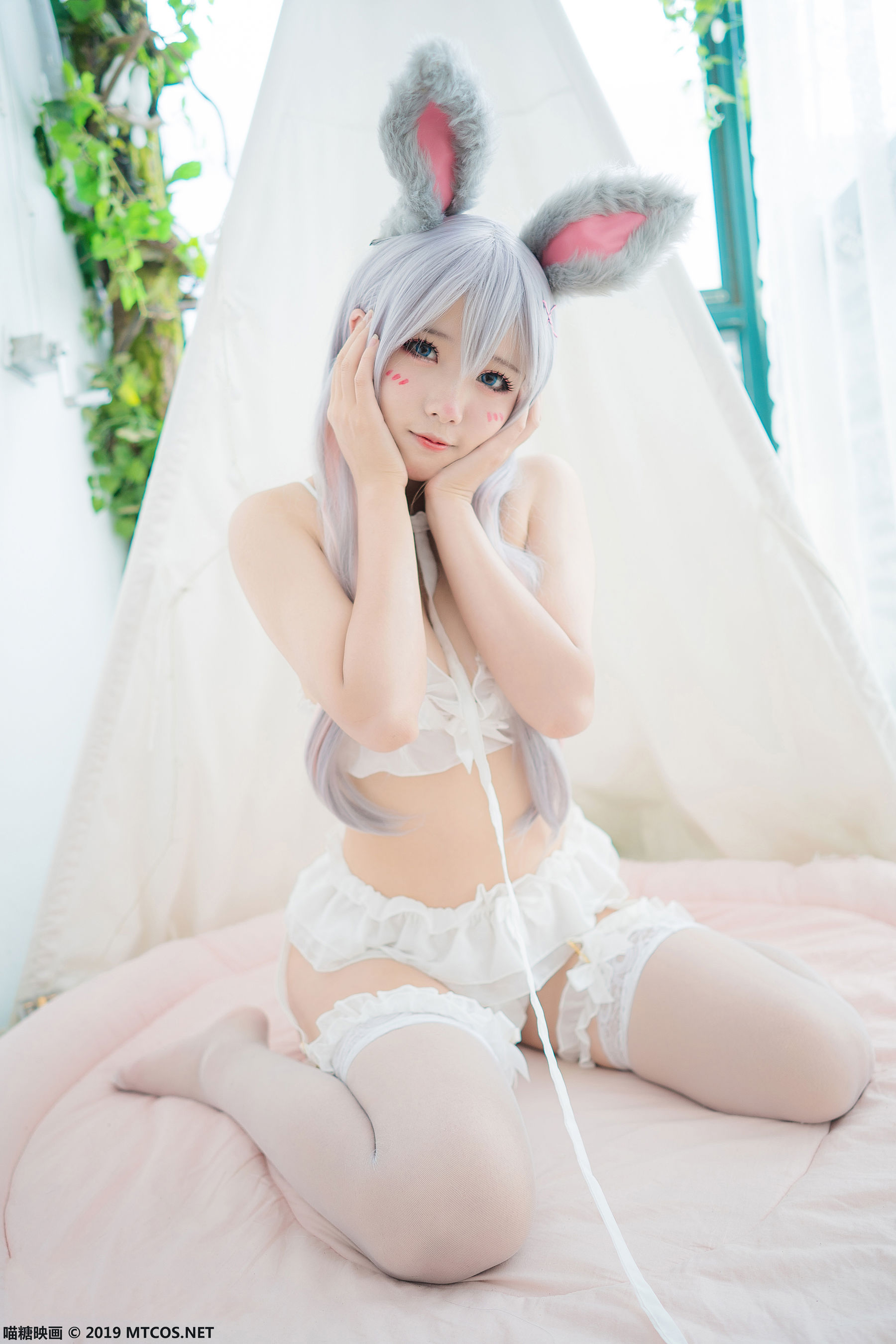 [喵糖映画] VOL.055 墨玉-M 兔子美少女_第5张