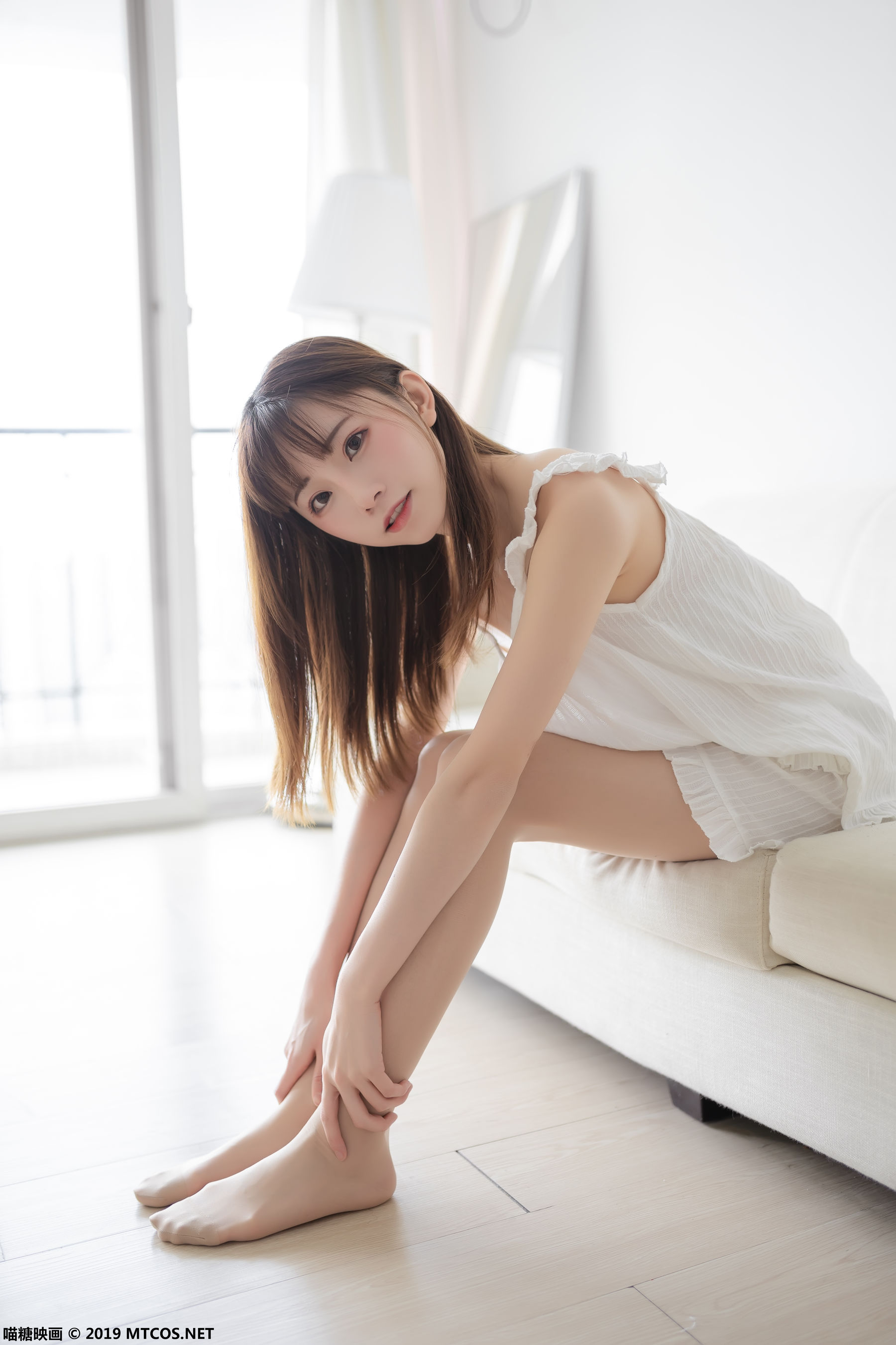 [喵糖映画] VOL.056 绮太郎 - 白色睡衣_第2张