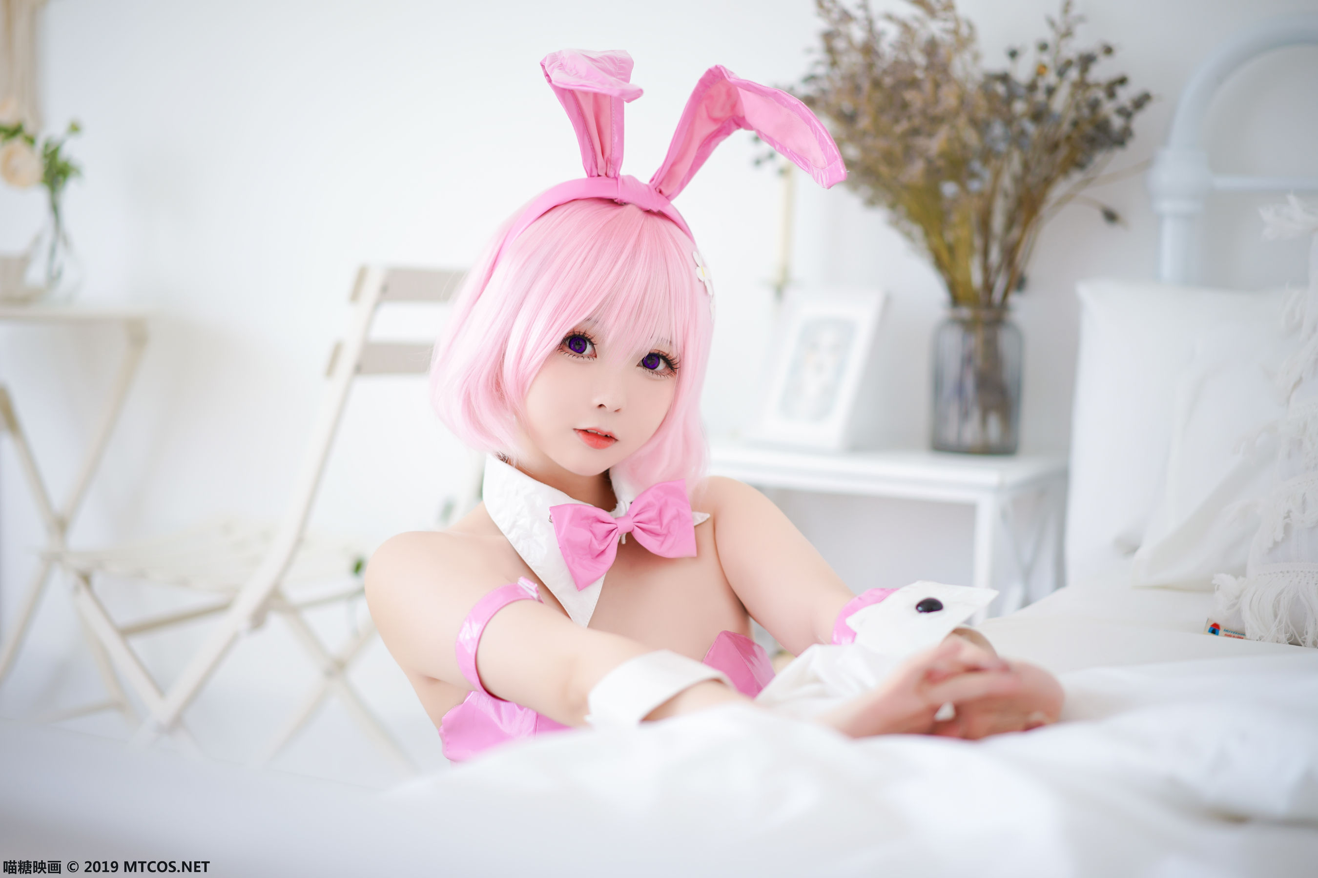 [喵糖映画] VOL.057  嶋葵 梦梦兔女郎_第3张