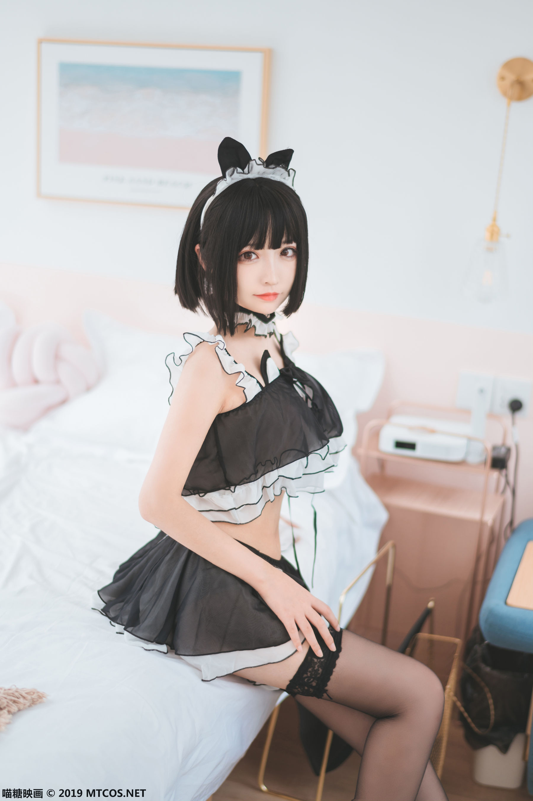 [喵糖映画] VOL.060 黑丝猫耳_第1张