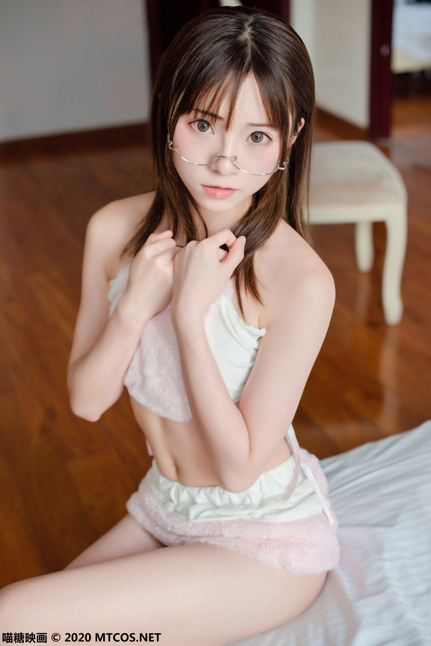 [喵糖映画] VOL.096 绮太郎 - 兔耳家居服_第4张