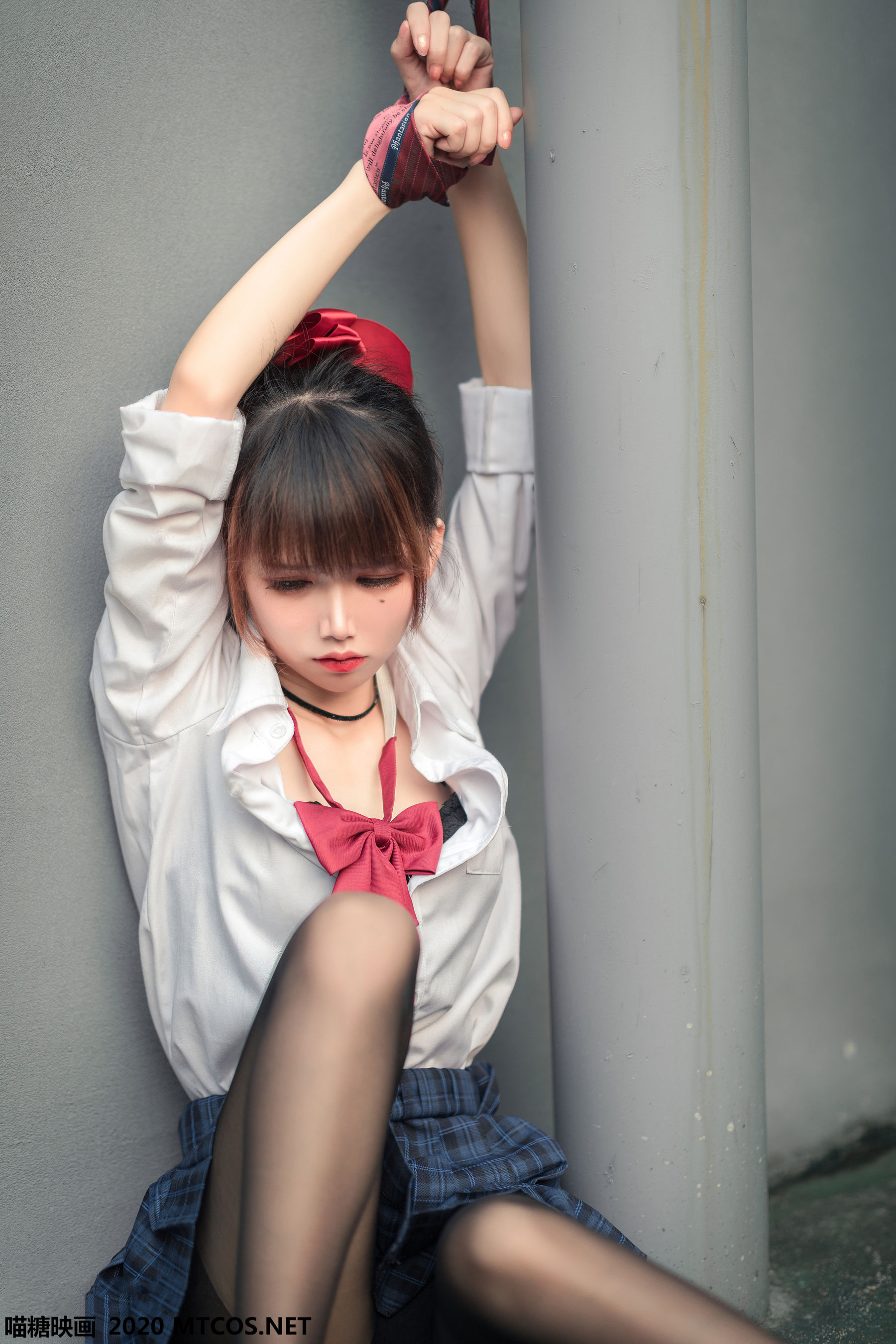 [喵糖映画] VOL.098 渡边爻爻爻子 JK制服少女_第1张