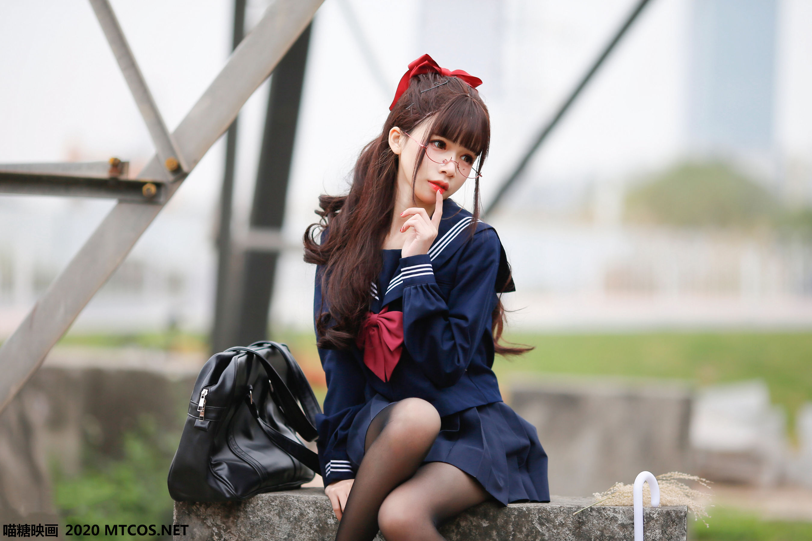 [喵糖映画] VOL.098 渡边爻爻爻子 JK制服少女_第3张