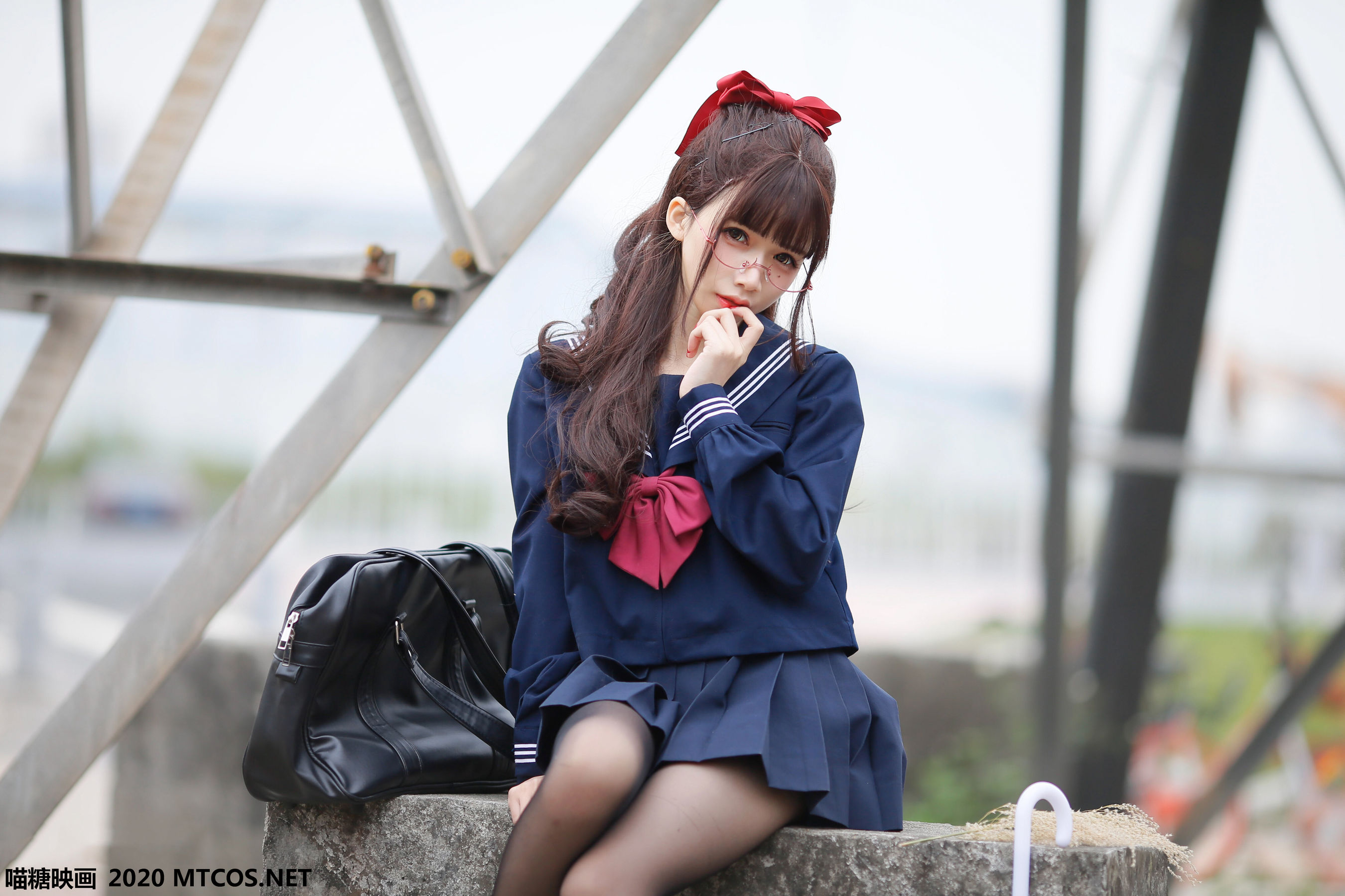 [喵糖映画] VOL.098 渡边爻爻爻子 JK制服少女_第4张