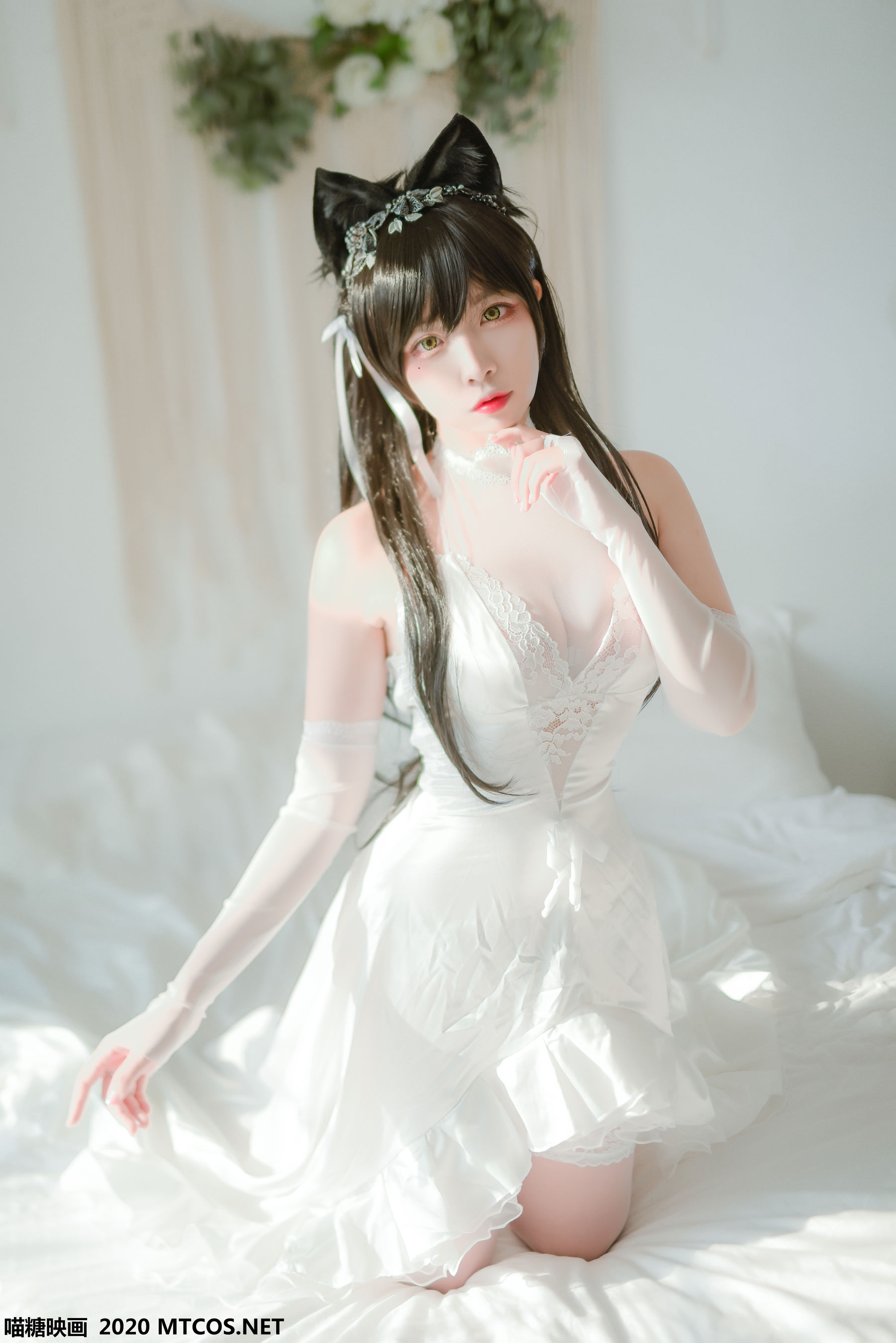 [喵糖映画] VOL.100 二佐Nisa 婚纱爱宕_第1张