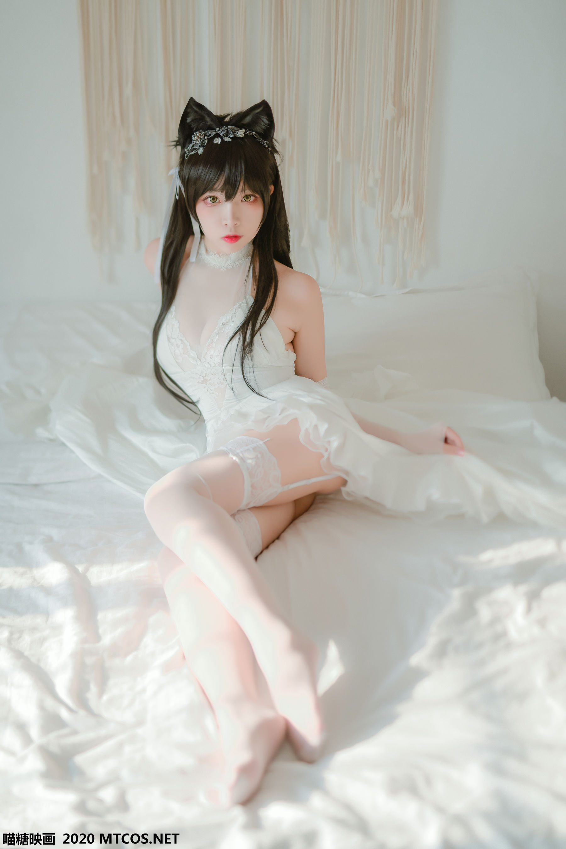 [喵糖映画] VOL.100 二佐Nisa 婚纱爱宕_第4张