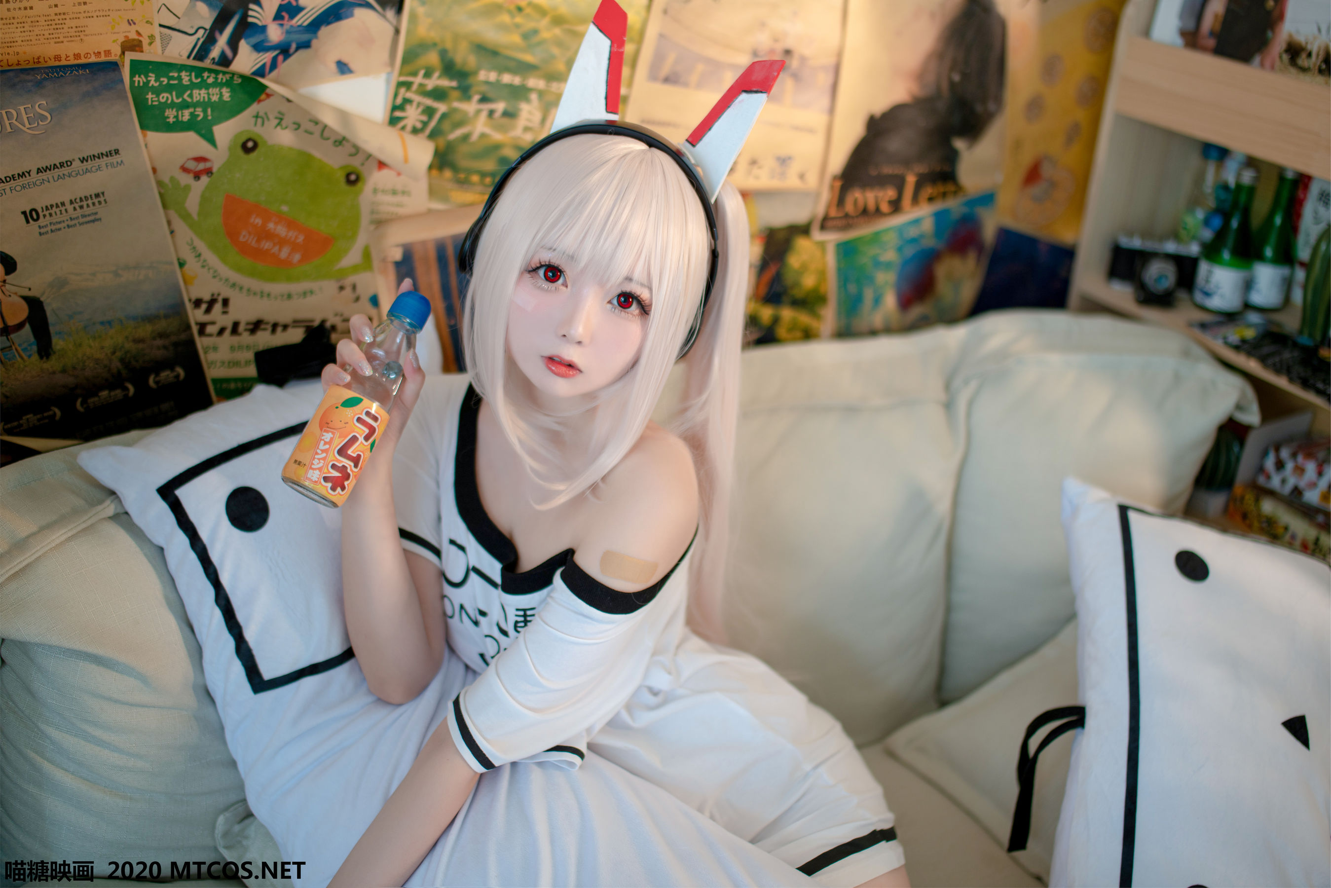 [喵糖映画] VOL.113  嶋葵 《白丝宅T》_第4张