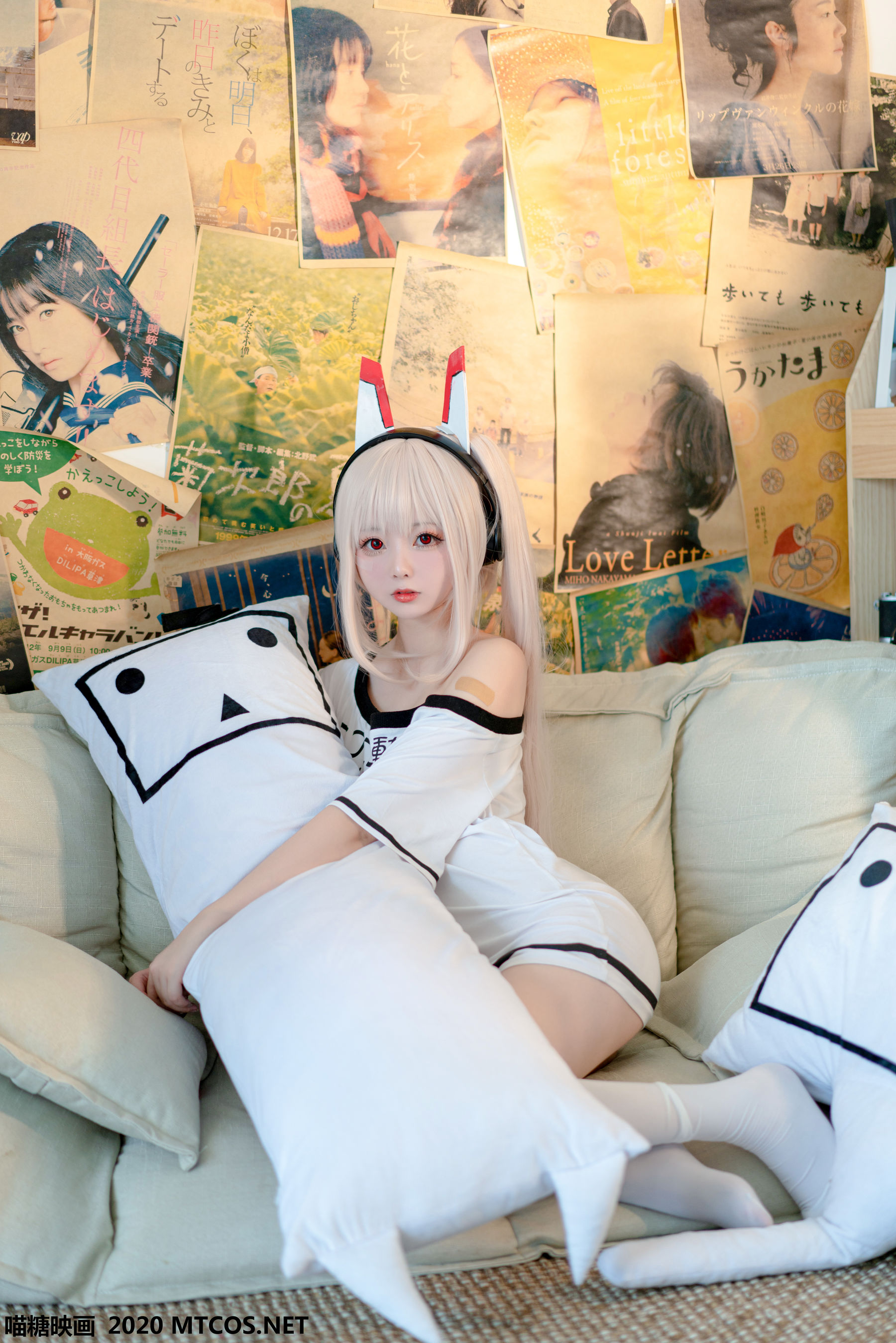 [喵糖映画] VOL.113  嶋葵 《白丝宅T》_第5张