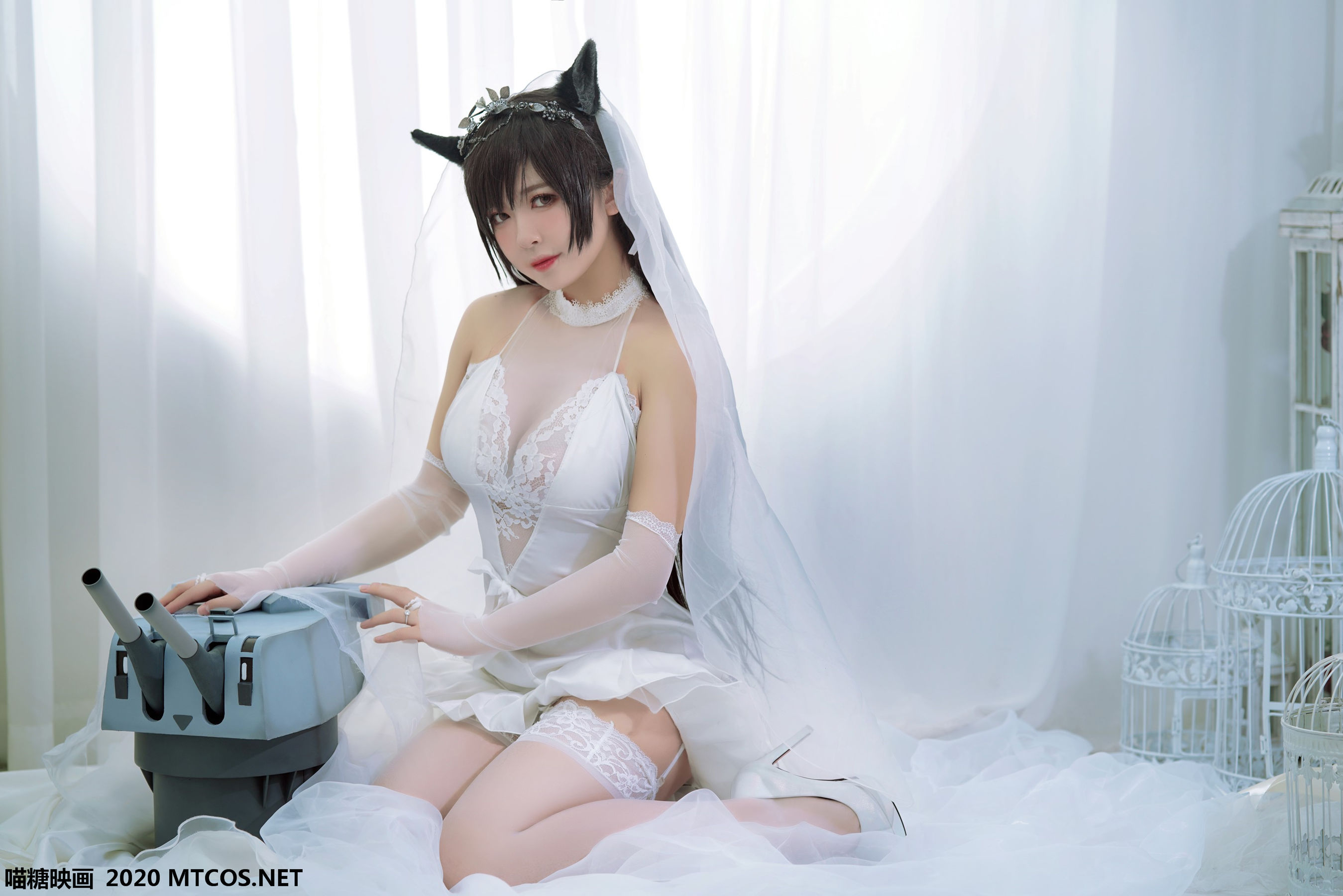 [喵糖映画] VOL.115  半半子《婚纱爱宕》_第1张