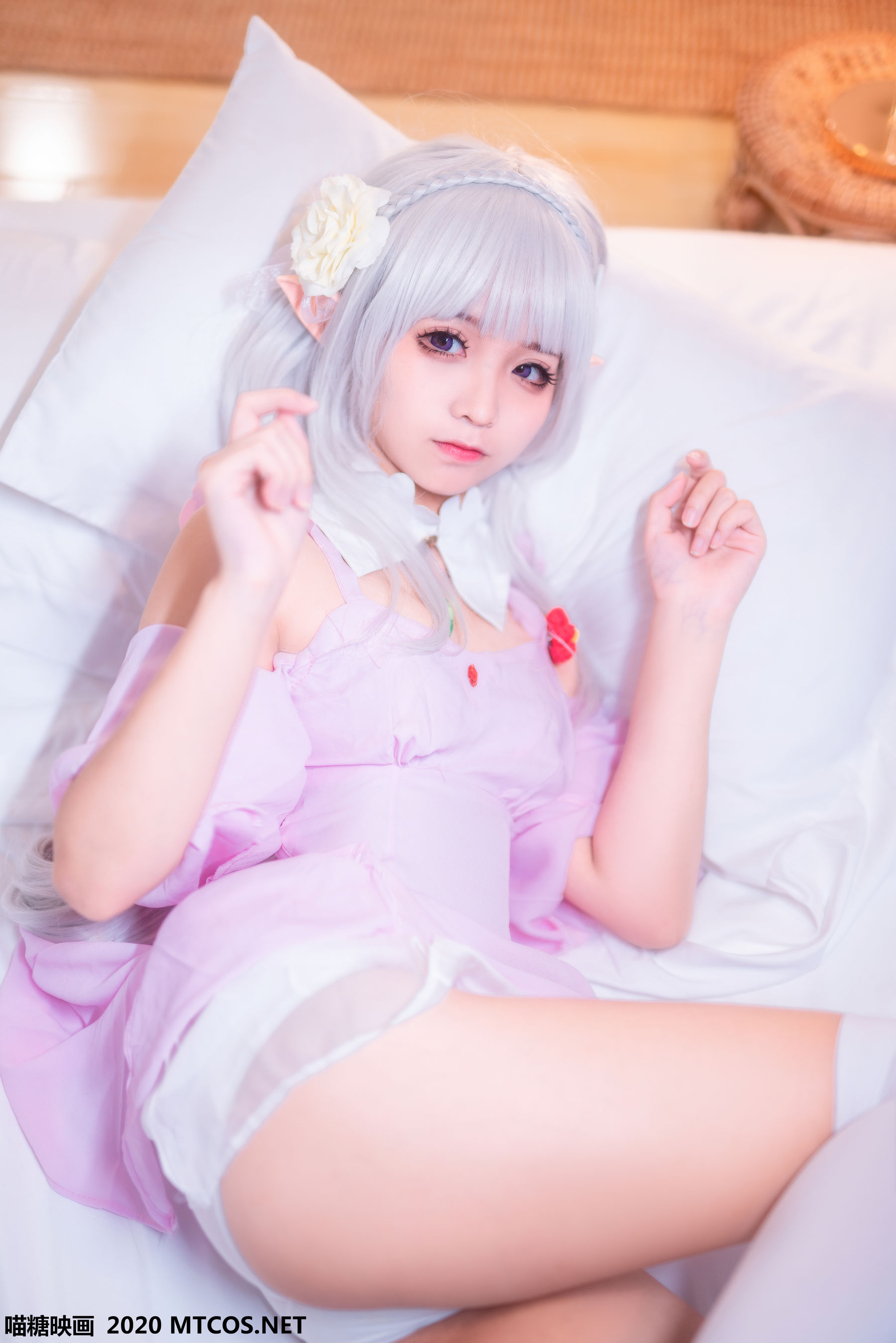 [喵糖映画] VOL.118 蠢沫沫 《露肩睡裙》_第3张