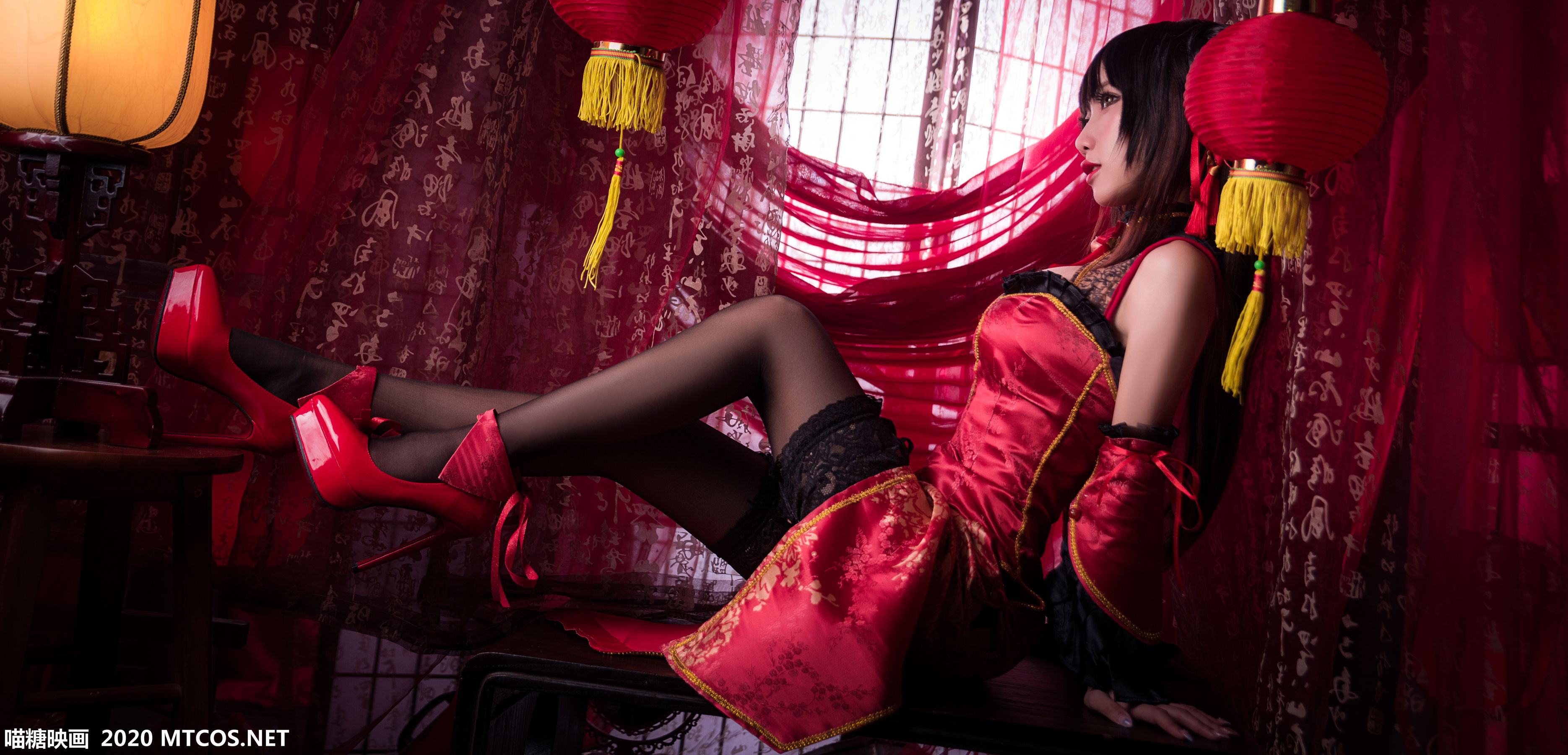 [喵糖映画] HML.006 鬼畜瑶  狂三旗袍_第1张