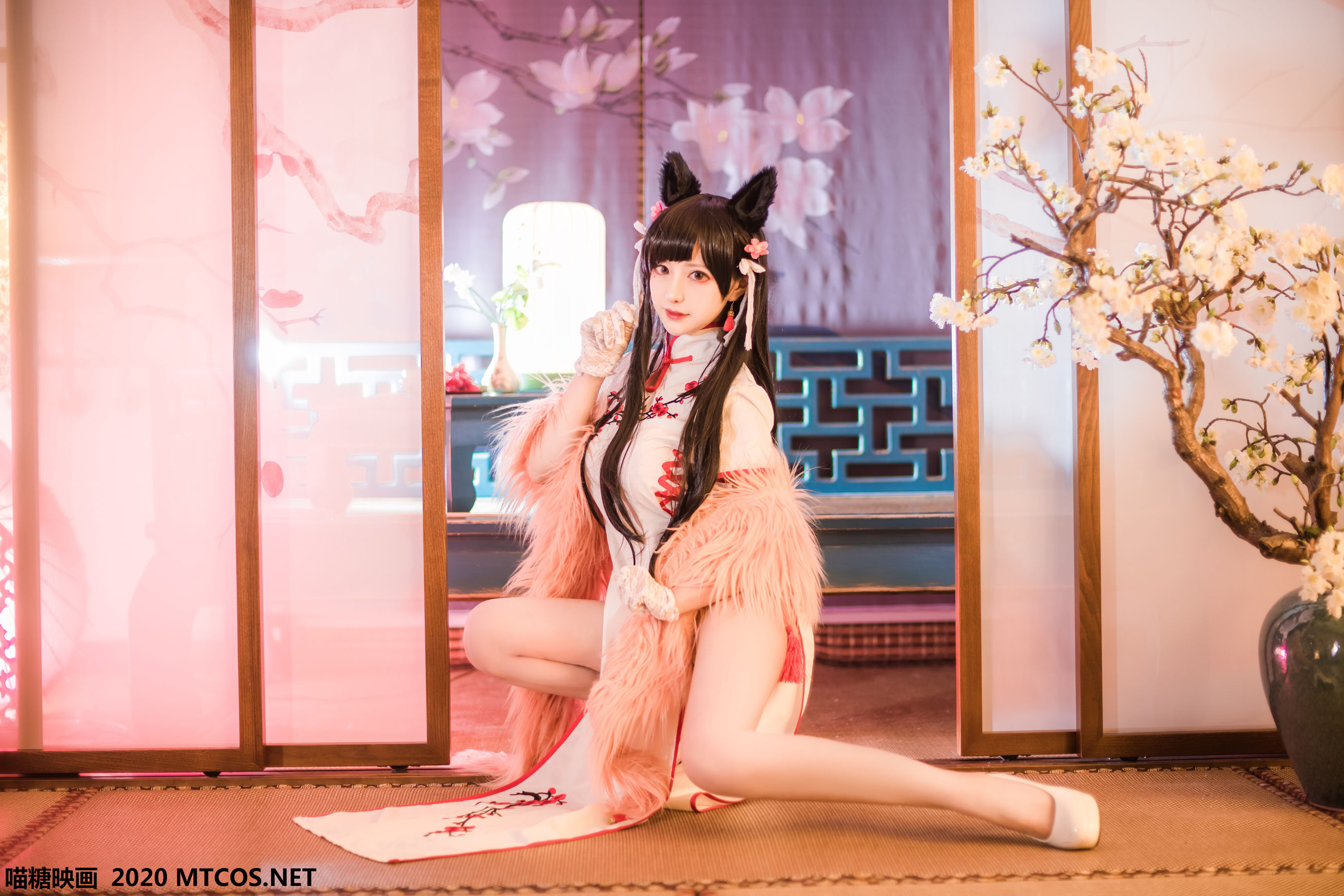[喵糖映画] HML.010 小鹿鹿  爱宕旗袍_第3张