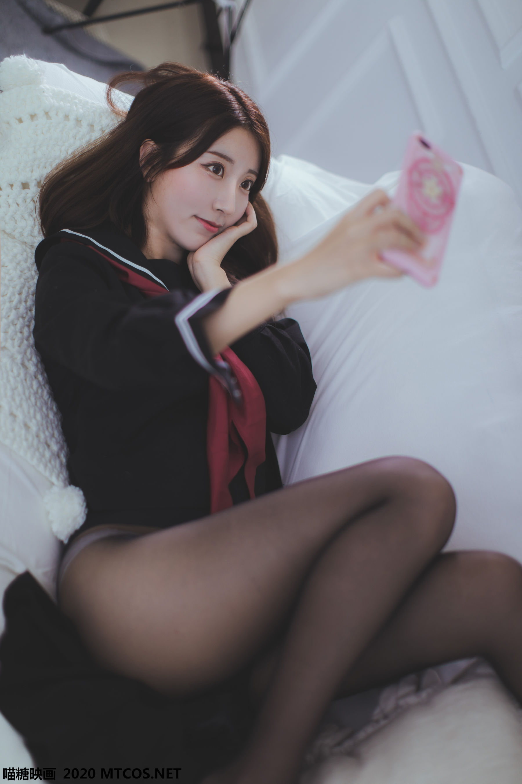 [喵糖映画] JKL.002 黑川 黑色JK_第4张