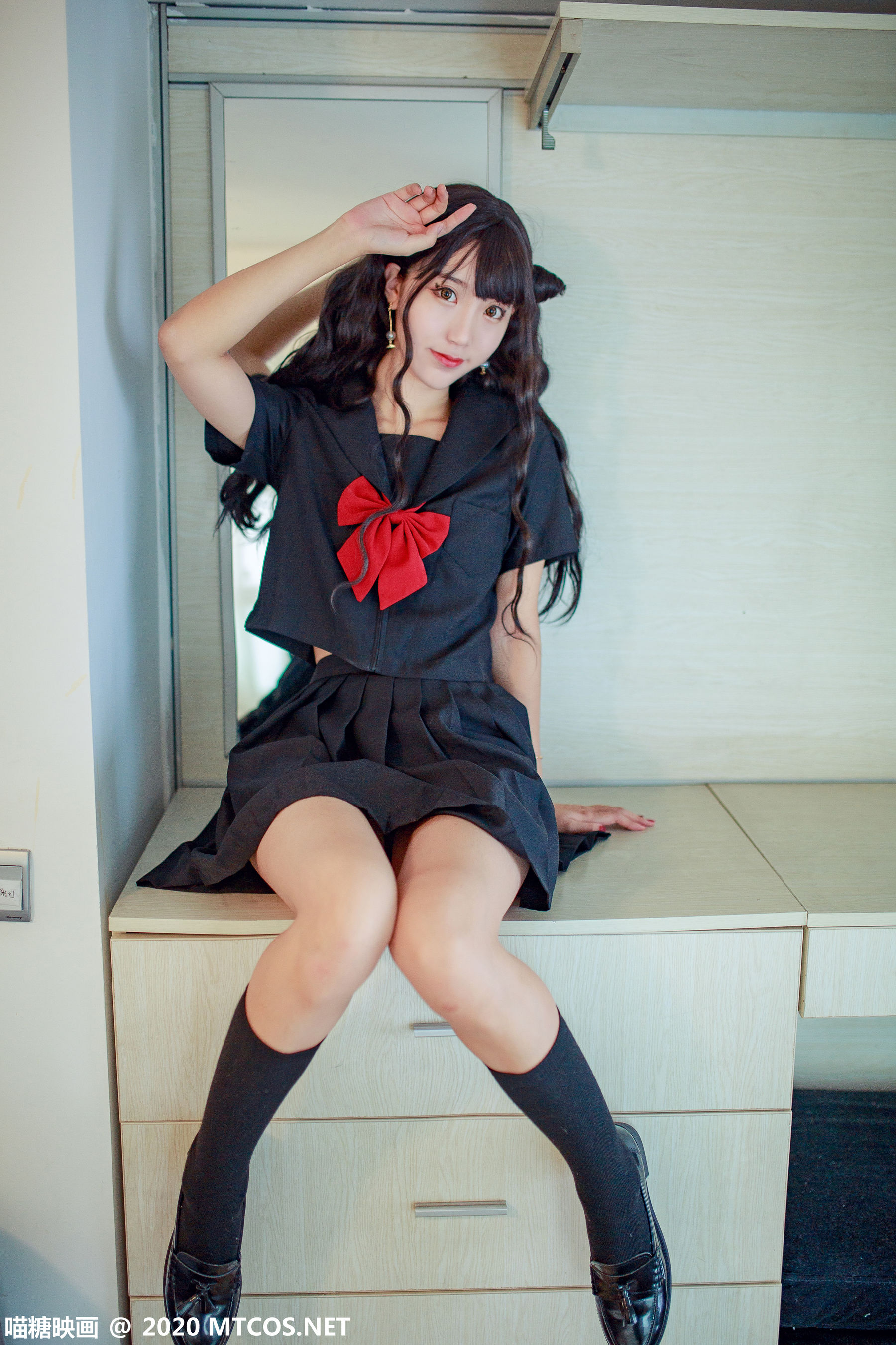[喵糖映画] JKL.007 黑川 恶魔JK制服_第5张