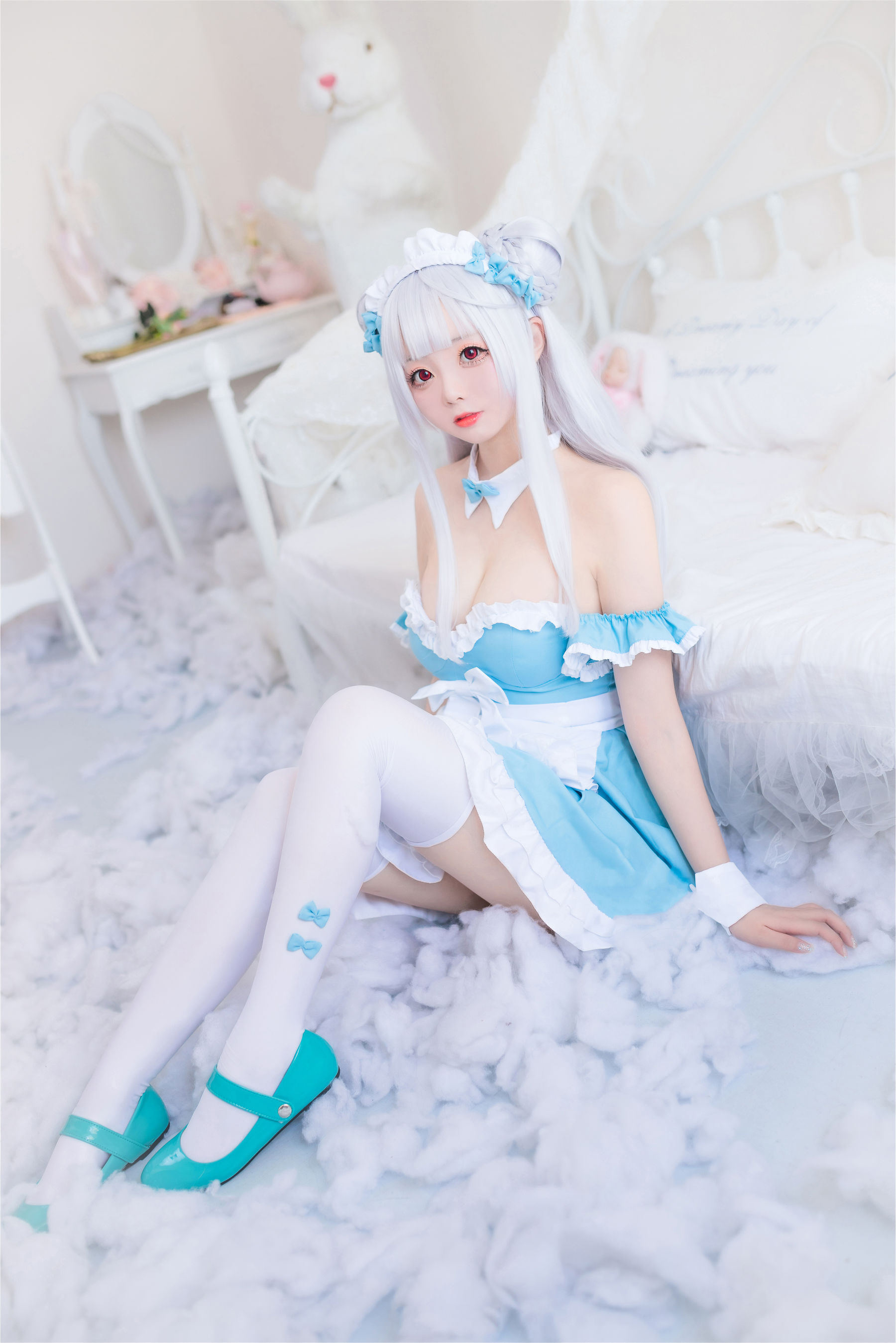 [喵糖映画] VOL.133 嶋葵 小天鹅女仆和绊爱_第1张