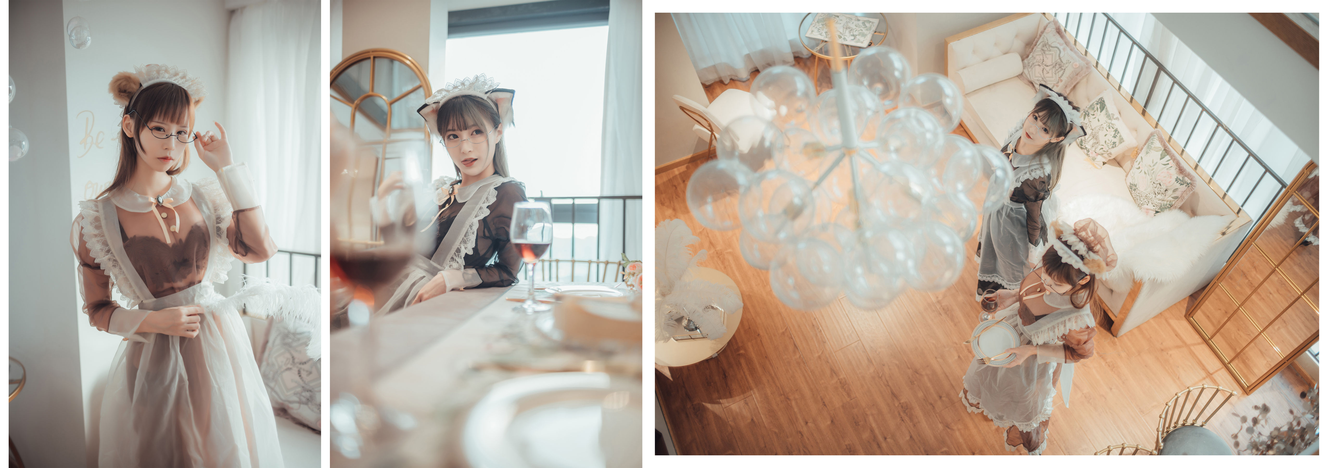 [喵糖映画] VOL.146 铁板烧鬼舞+爱老师_PhD+奶文 三人女仆_第4张