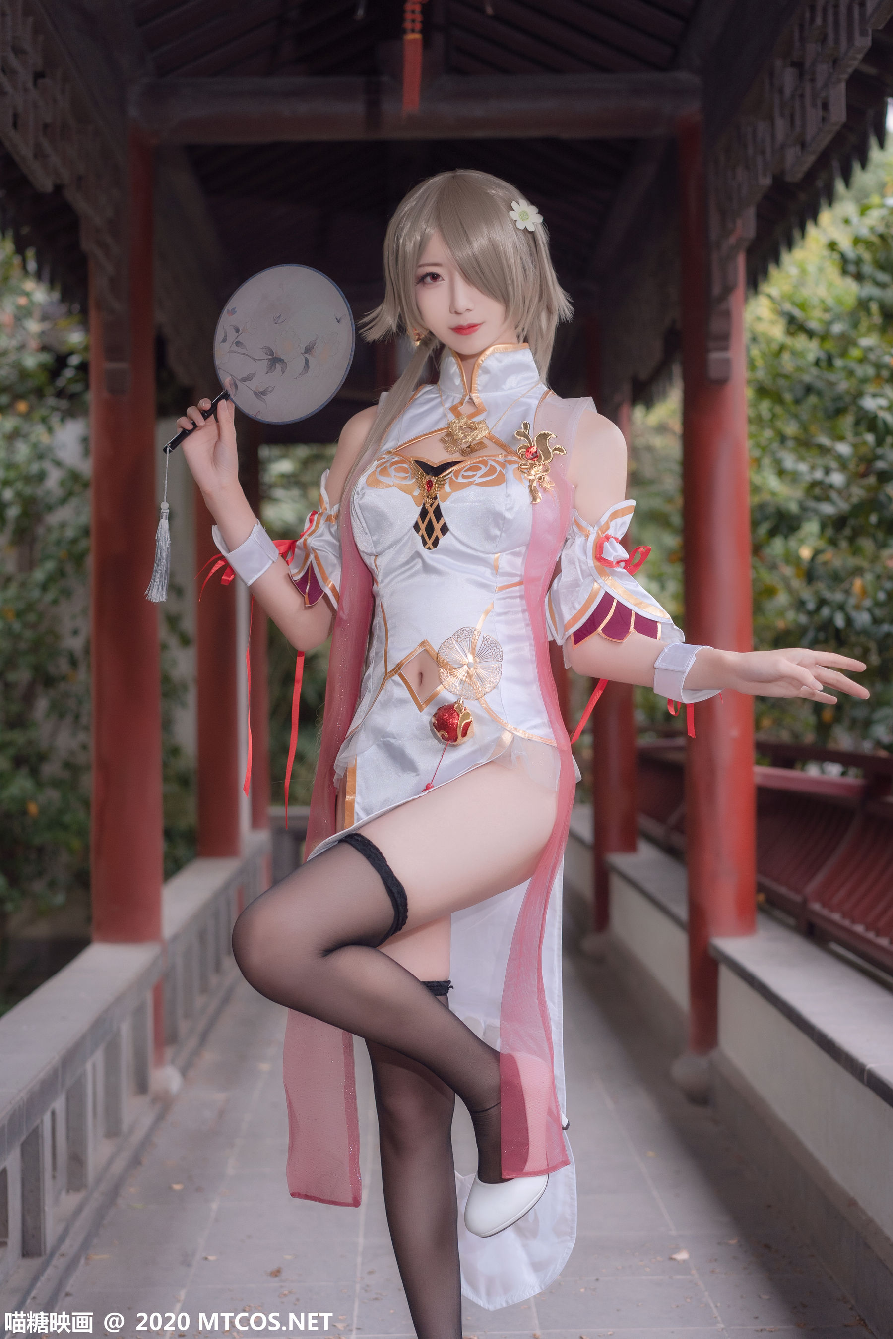 [喵糖映画] HML.021 弥音音ww 綄溪沙旗袍_第1张