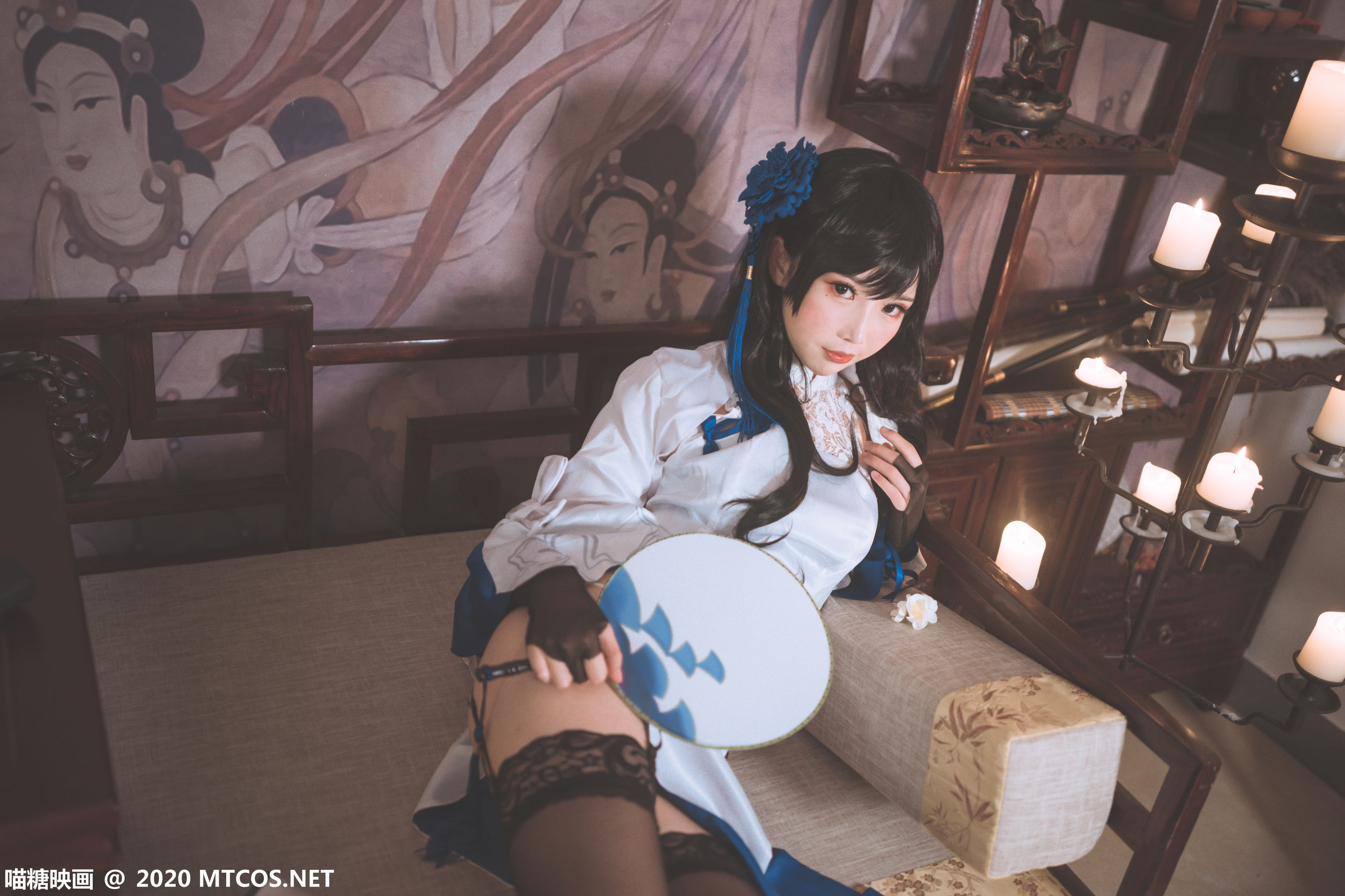 [喵糖映画] HML.023 面饼仙儿 玉玲珑旗袍_第4张